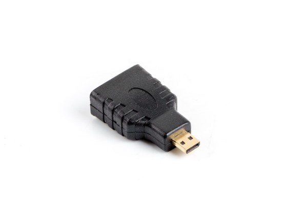 HDMI(F)->HDMI MICRO(M) ADAPTER BLACK LANBERG