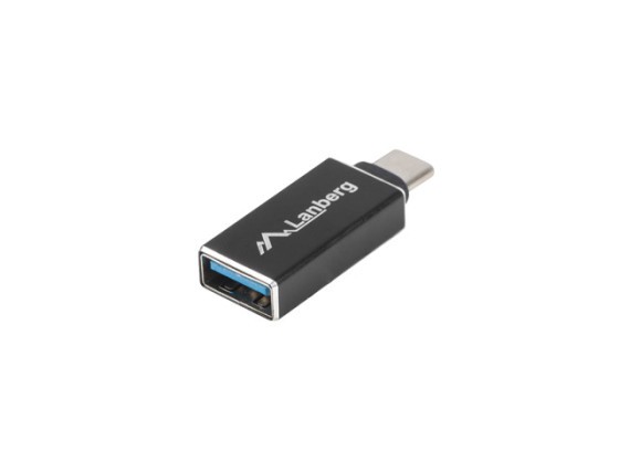 USB-C(M) 3.1->USB-A(F) ADAPTER BLACK OTG LANBERG