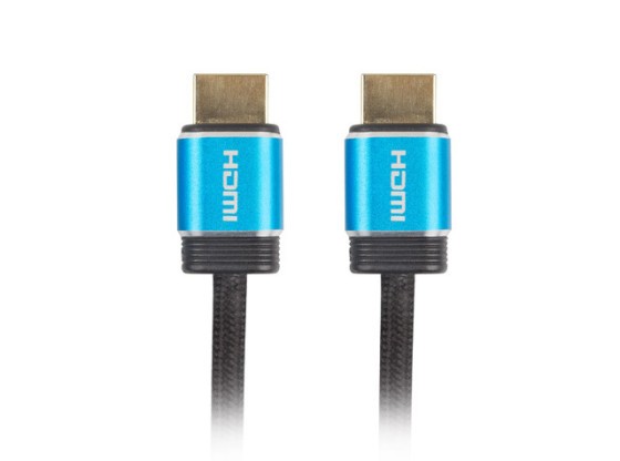 HDMI M/M V2.0 CABLE 1M CU BLACK BOX PREMIUM CERTIFICATE LANBERG
