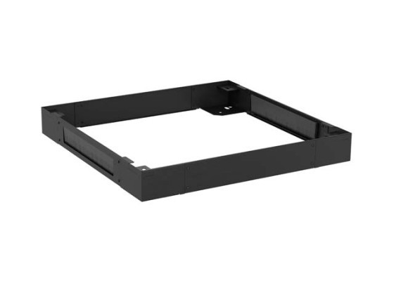 PLINTH FOR 800X800 FREE-STANDING CABINETS (FF01 & FF02 SERIES) BLACK LANBERG