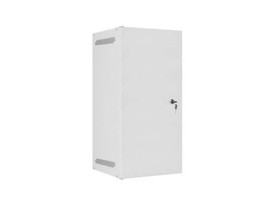 RACK CABINET 10" WALL-MOUNT 12U/280X310 FOR SELF-ASSEMBLY WITH METAL DOOR GREY LANBERG (FLAT PACK)