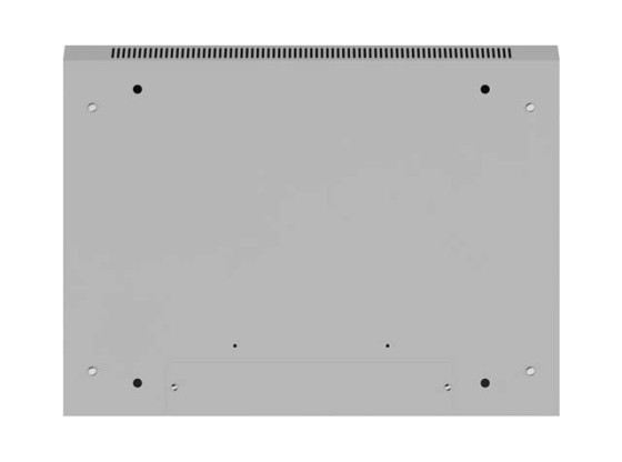 RACK CABINET 19" WALL-MOUNT 6U/600X450 (FLAT PACK) WITH PERFORATED DOOR GREY LANBERG