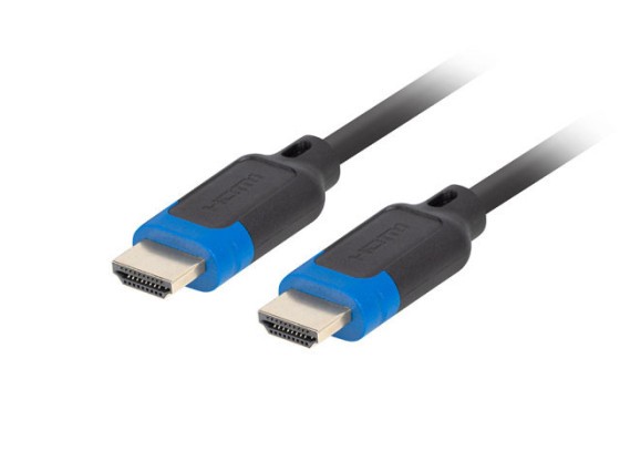 HDMI M/M V2.1 CABLE 1.8M 8K 60HZ CCS BLACK LANBERG