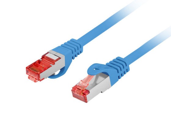 PATCHCORD CAT.6 S/FTP LSZH CU 2M BLUE FLUKE PASSED LANBERG