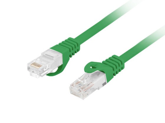 PATCHCORD CAT.6 UTP LSZH CU 5M GREEN FLUKE PASSED LANBERG