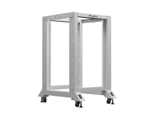 OPEN RACK 19" 18U 600X800 GREY LANBERG
