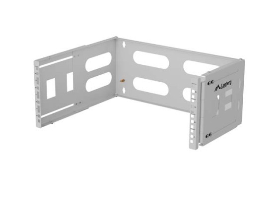 FOLDING BRACKET WALL-MOUNT 19" 4U 497X400/240 GREY LANBERG