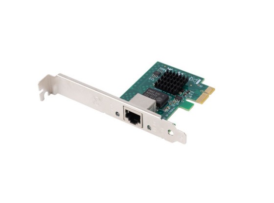 PCI-EXPRESS–>RJ45 ETHERNET ADAPTER NETWORK CARD LANBERG PCI-E X1 1X RJ45 2.5GB LOW PROFILE