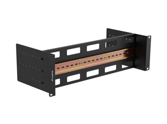 MOUNTING RAIL DIN TS-35 19" 3U BLACK LANBERG