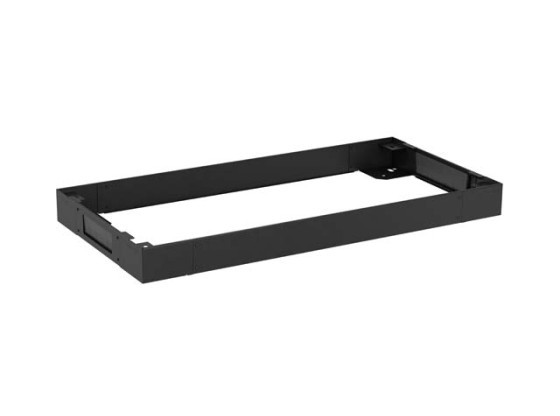 PLINTH FOR 600X1200 FREE-STANDING CABINETS (FF01 & FF02 SERIES) BLACK LANBERG
