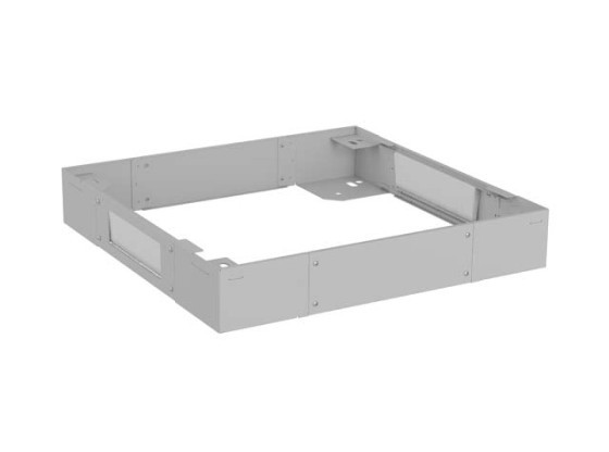 PLINTH FOR 600X600 FREE-STANDING CABINETS (FF01 & FF02 SERIES) GREY LANBERG