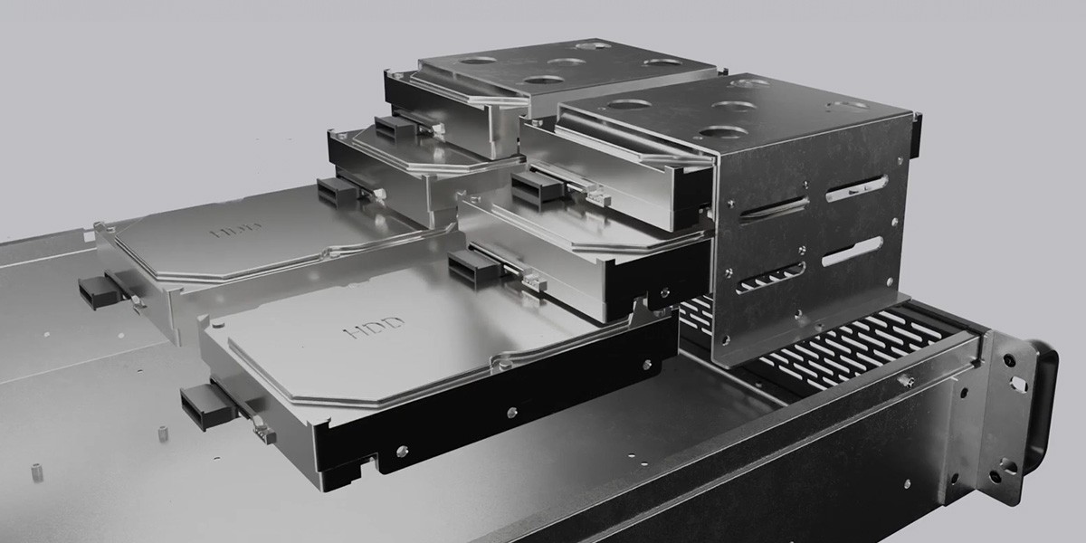 Lanberg SC01 server enclosure - space for HDD/SSD disks