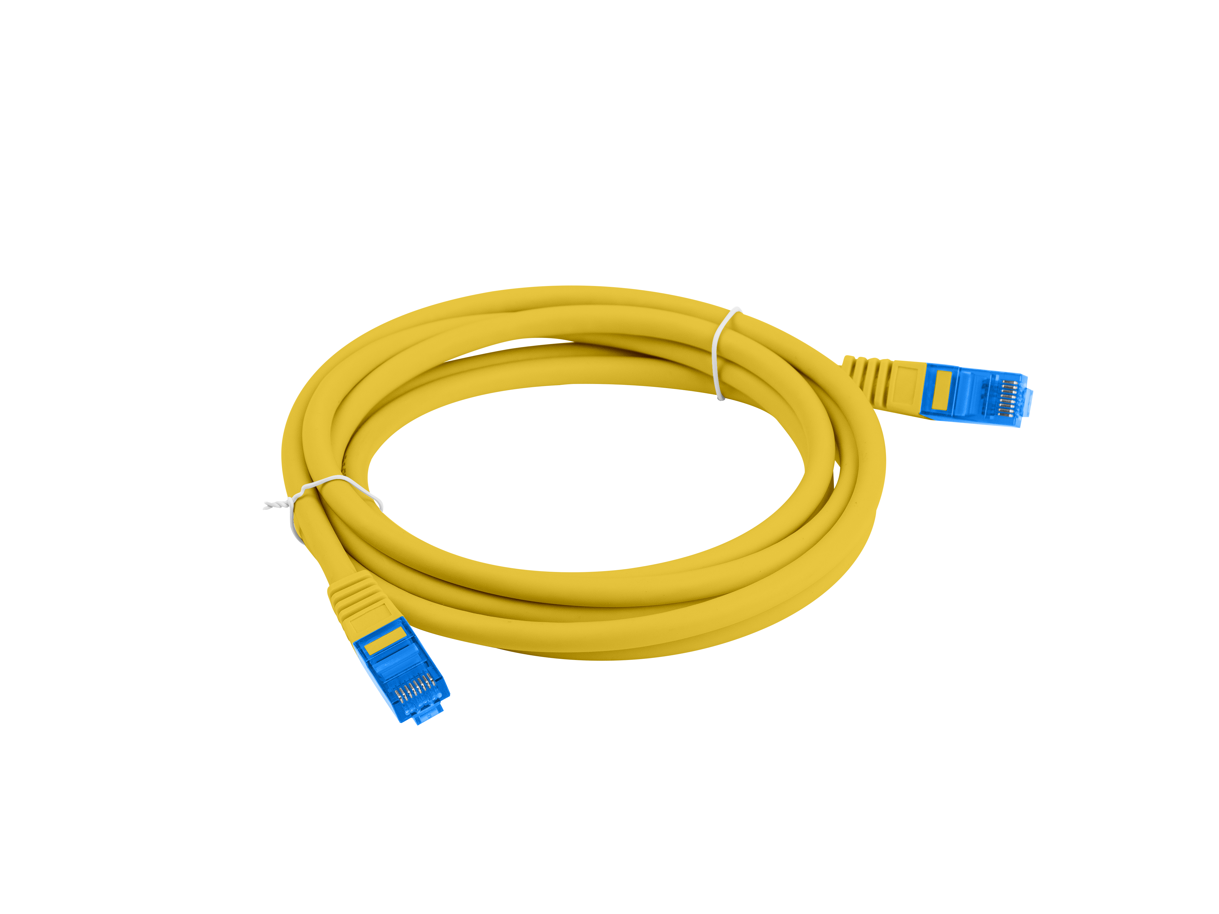 Lanberg PCF6A-10CC networking cable Yellow 3 m Cat6a S/FTP (S-STP)
