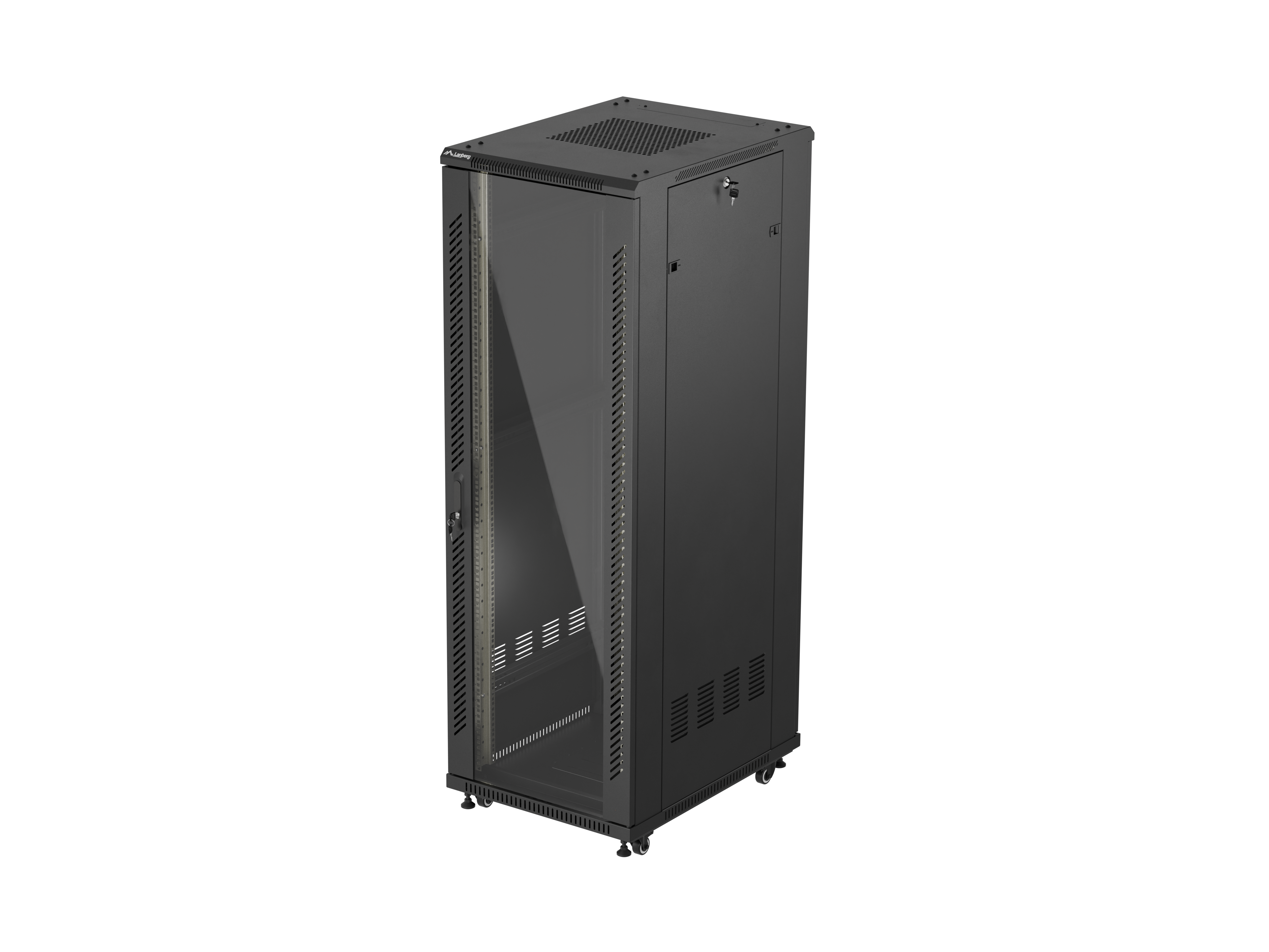 Lanberg FF01-6837-12B rack cabinet 37U Freestanding rack Black