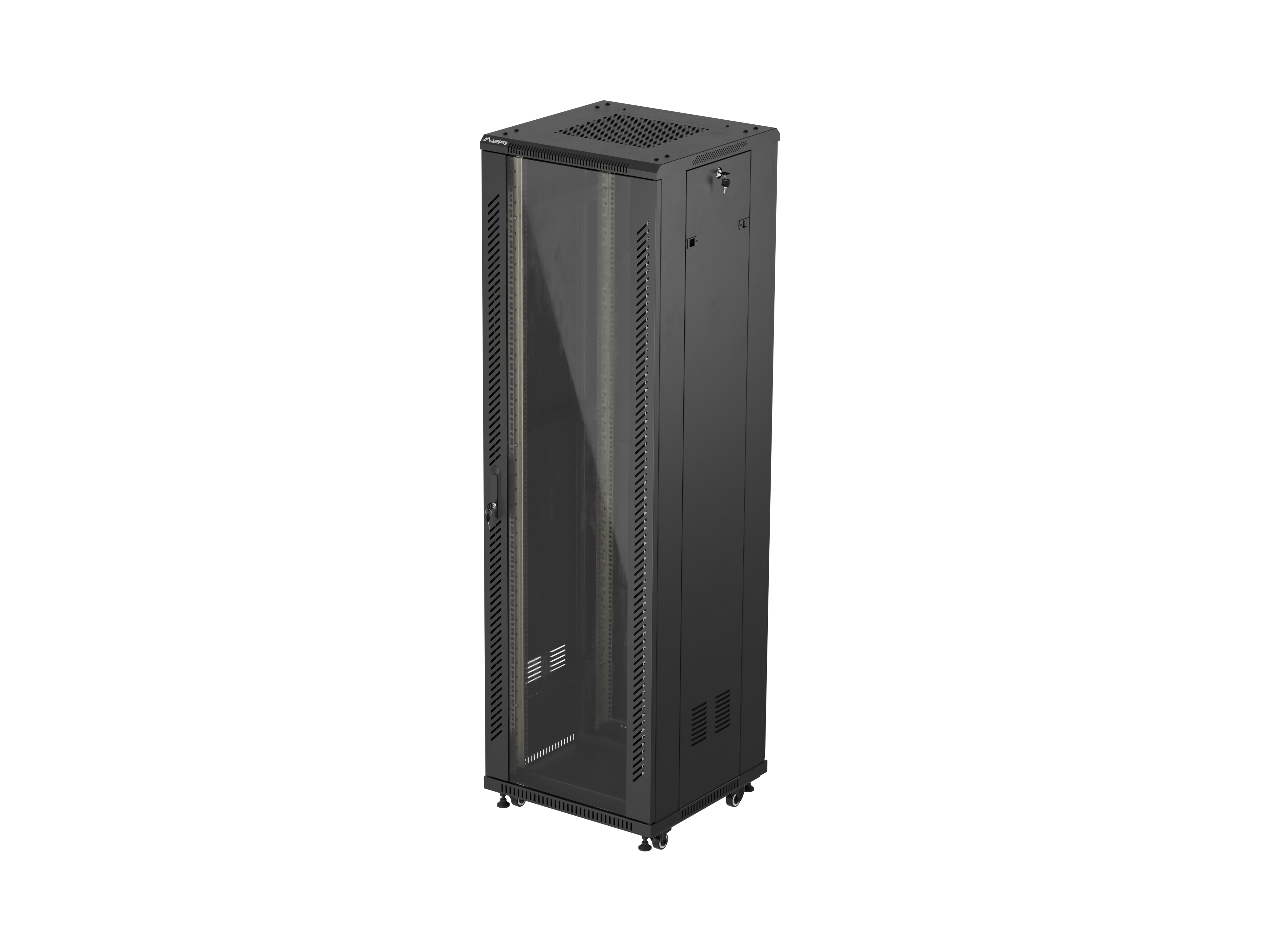 LANBERG FREE STANDING CABINET RACK 19" 42U 600X600 SCHWARZ