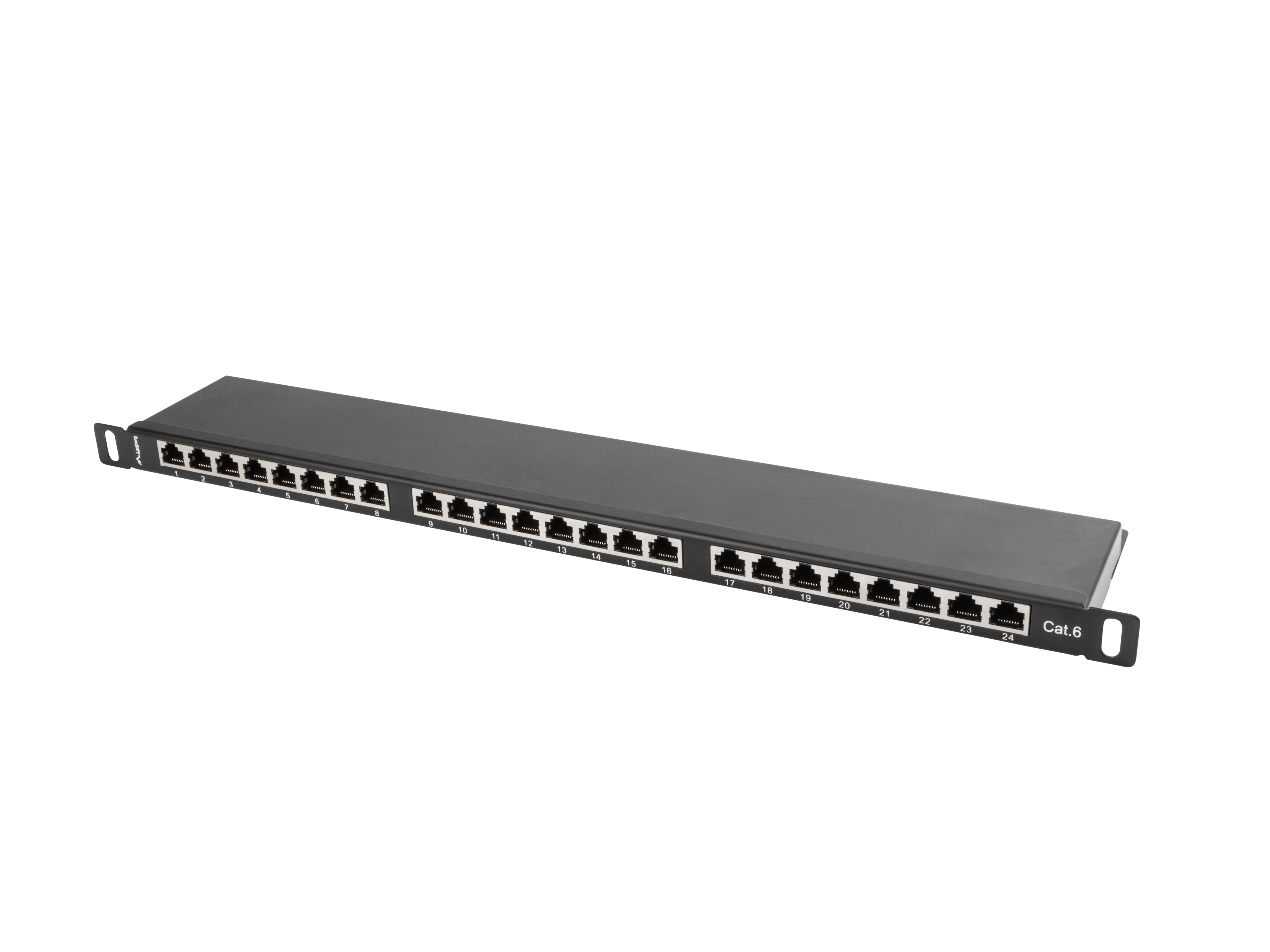 Lanberg PPS6-0024-B patch panel 0.5U