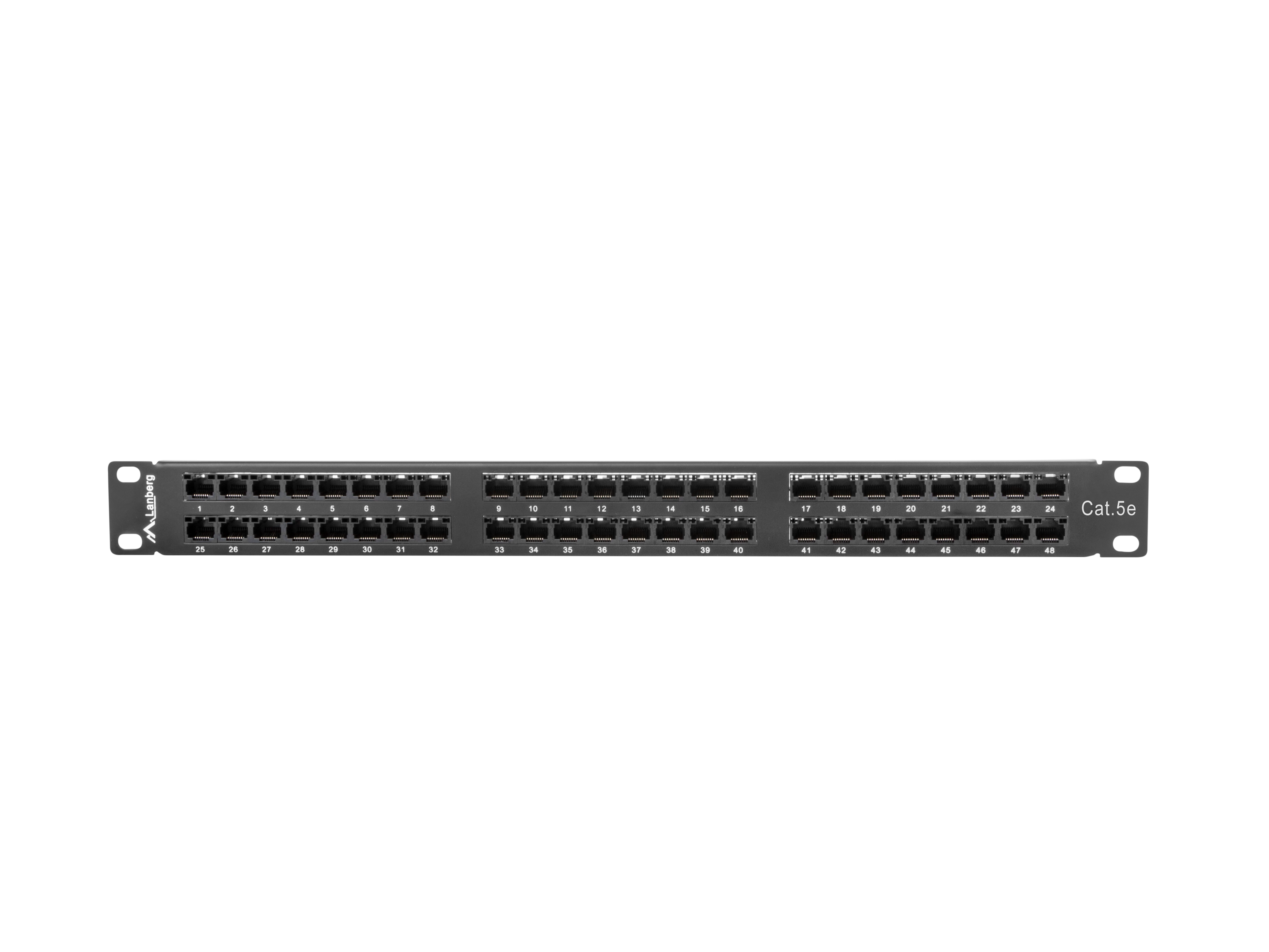 Lanberg PPU5-1048-B patch panel 1U