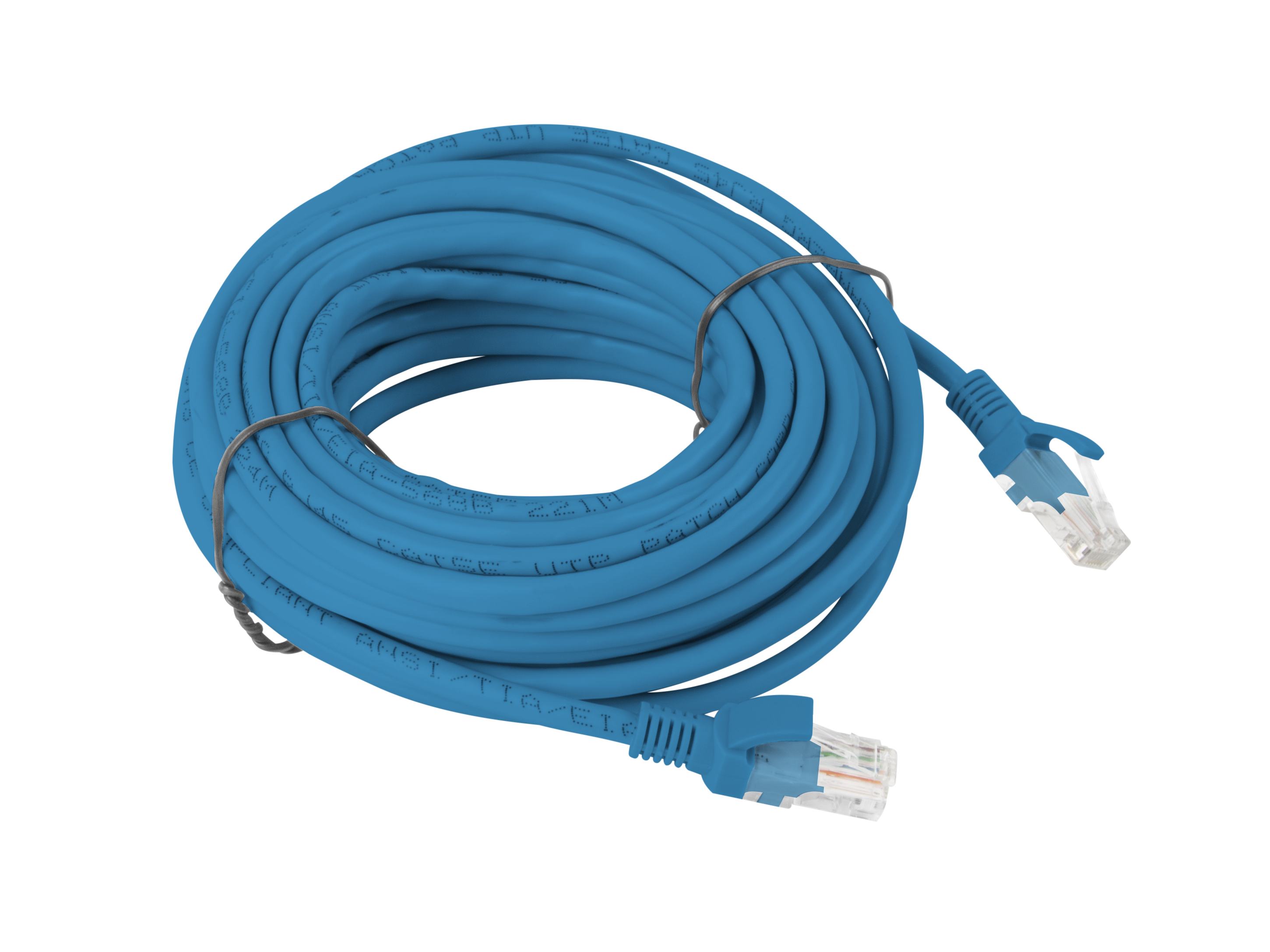 Lanberg PCU5-10CC-1000-B networking cable Blue 10 m Cat5e U/UTP (UTP)