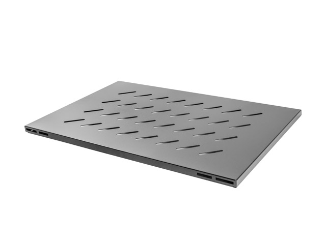 LANBERG 19" Fachboden 1U 465x715mm, max. 120kg, schwarz