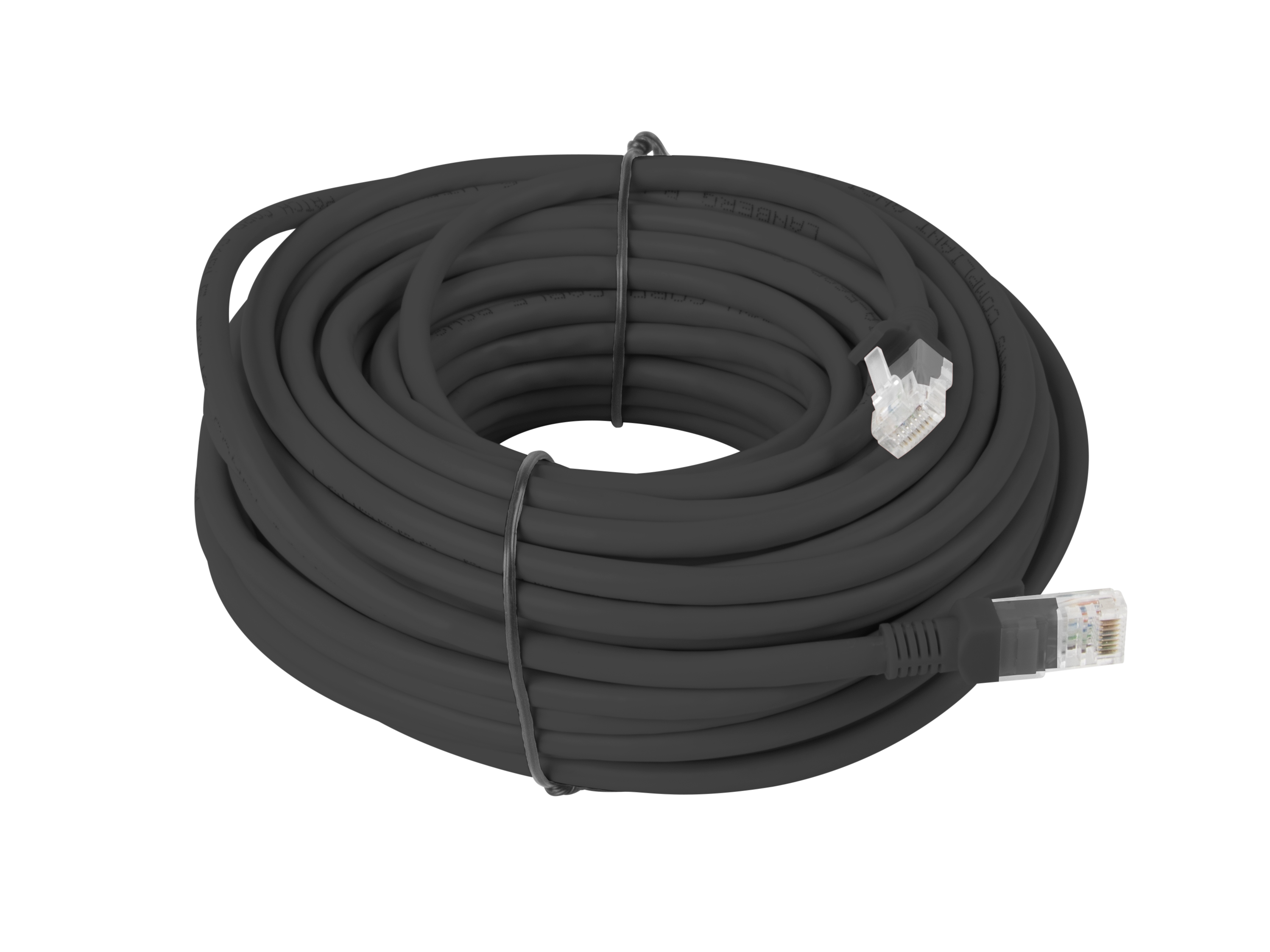 Lanberg PCU5-10CC-2000-BK networking cable Black 20 m Cat5e U/UTP (UTP)