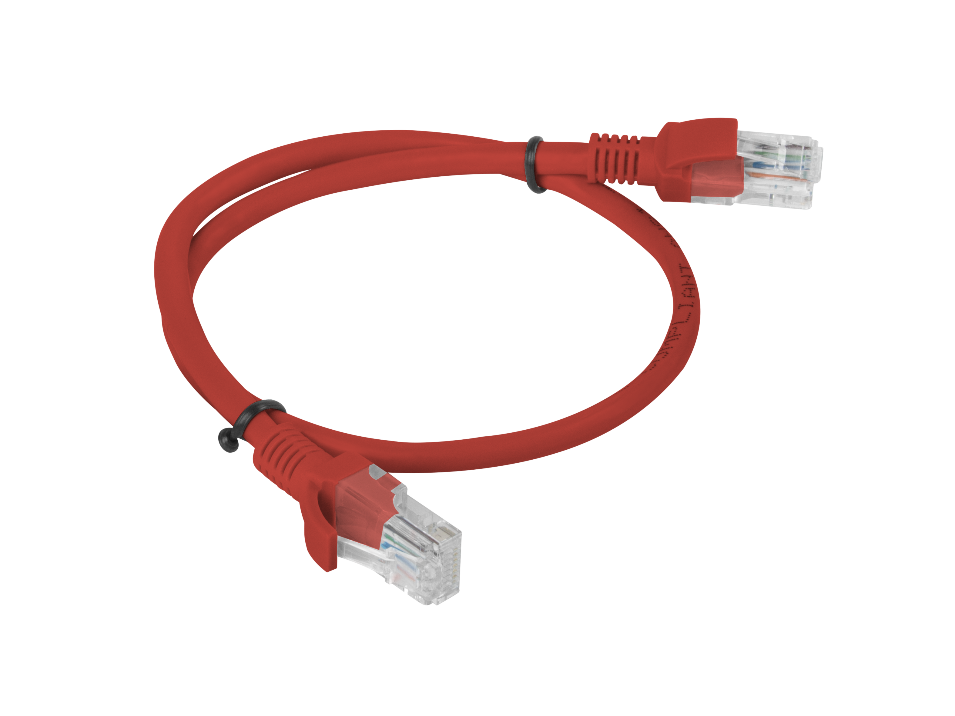 Lanberg PCU5-10CC-0050-R networking cable Red 0.5 m Cat5e U/UTP (UTP)