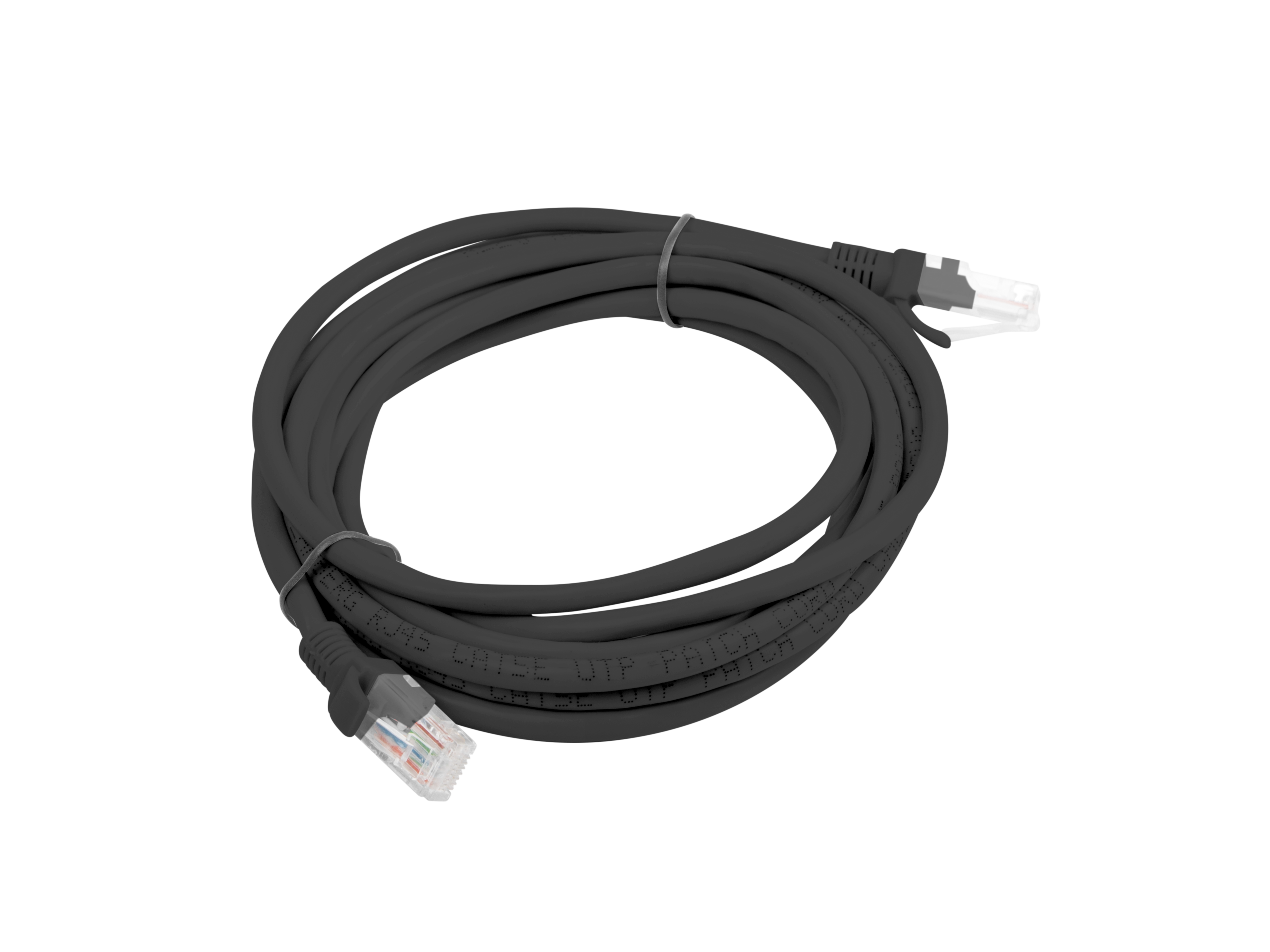 Lanberg PCU6-10CC-0300-BK networking cable Black 3 m Cat6 U/UTP (UTP)
