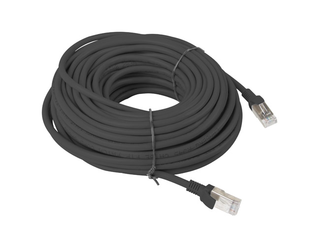 LANBERG Patchkabel CAT.6 UTP 20m Fluke Zertifikat sw