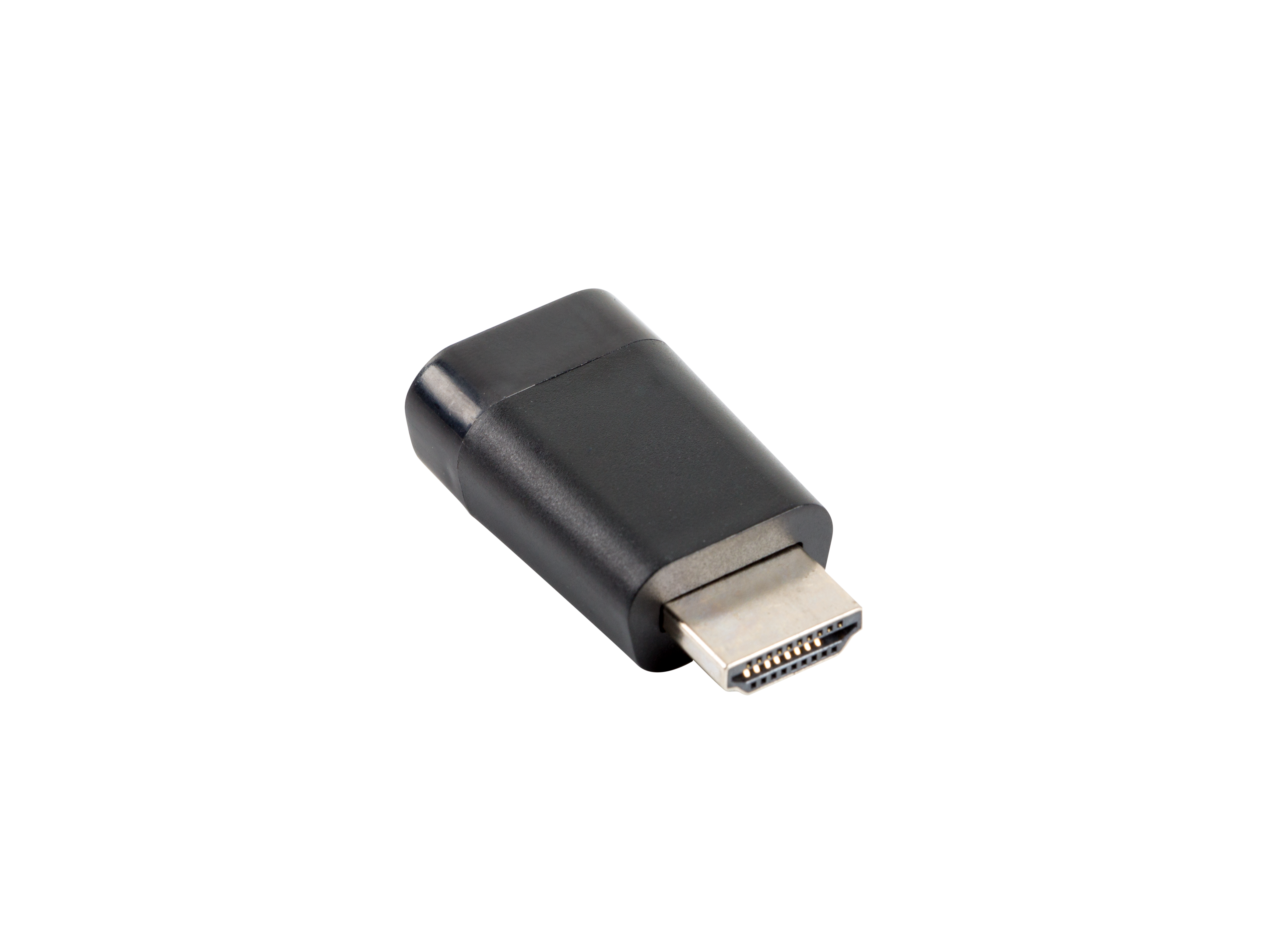 Lanberg AD-0016-BK cable gender changer VGA HDMI Black