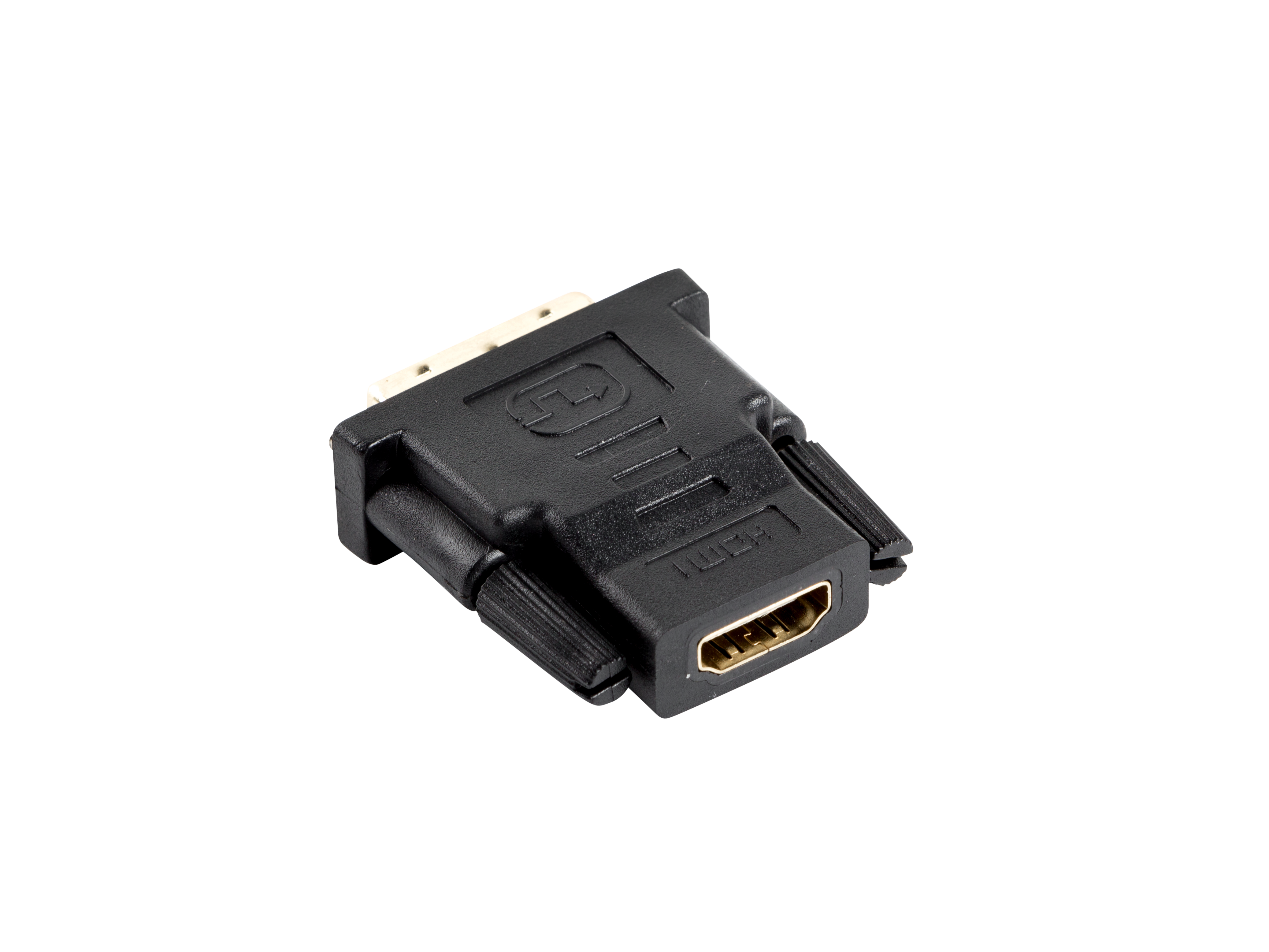 Lanberg AD-0013-BK cable gender changer HDMI DVI-D 18+1 Single Link Black