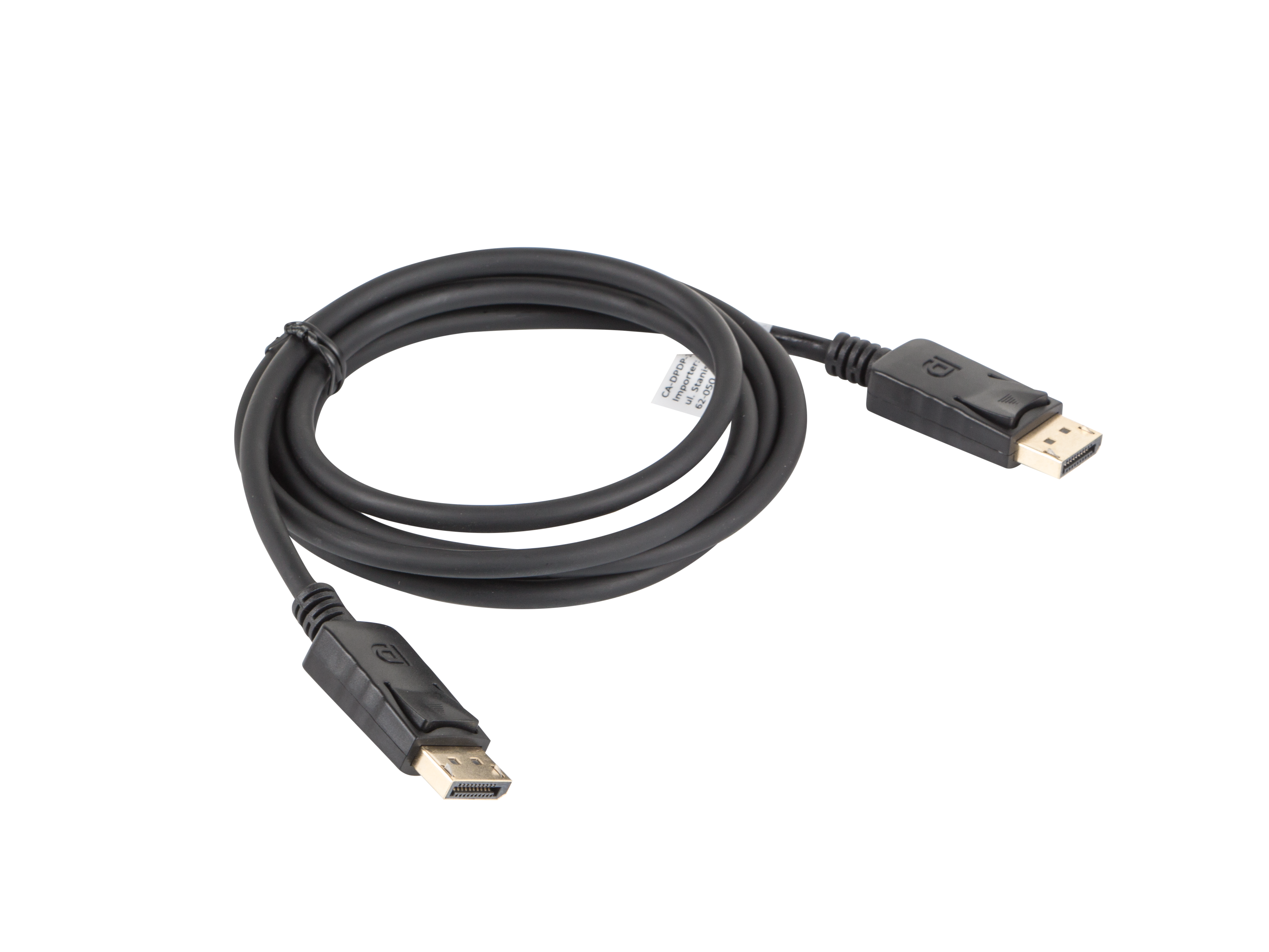 Lanberg CA-DPDP-10CC-0018-BK DisplayPort cable 1.8 m Black