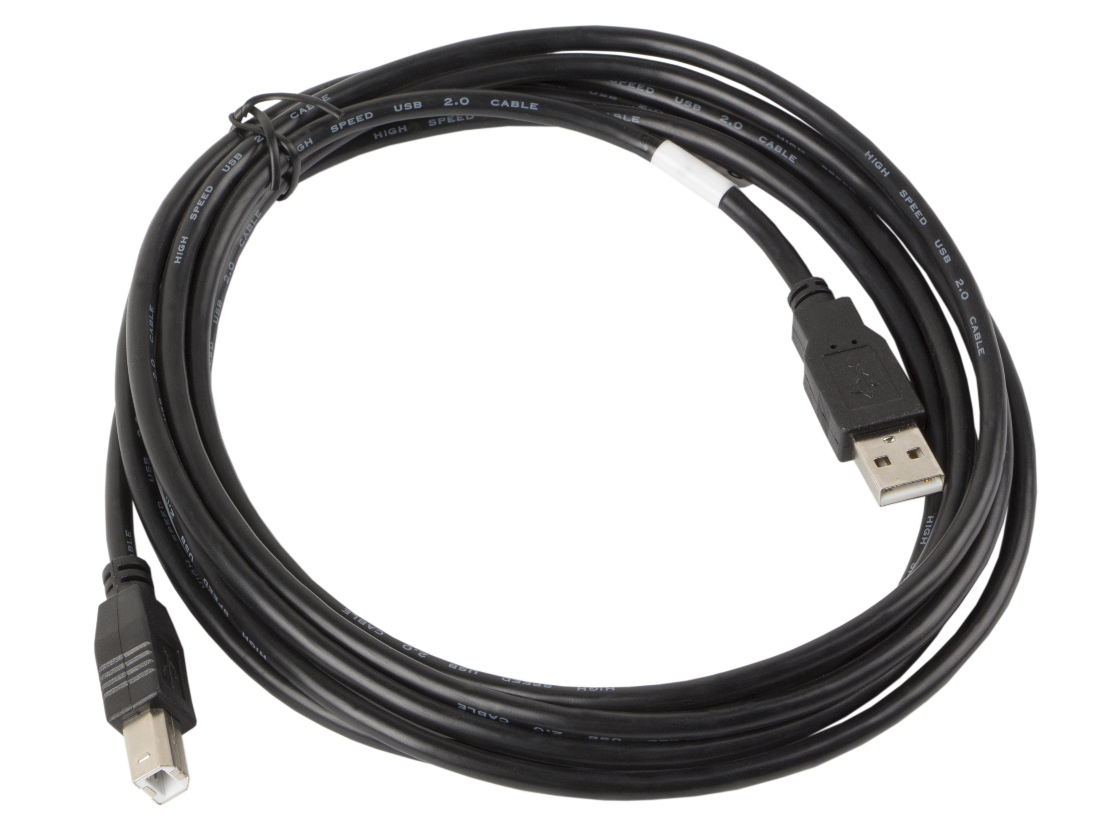 USB-A(M)-USB-B(M) 2.0 CABLE 3M BLACK LANBERG