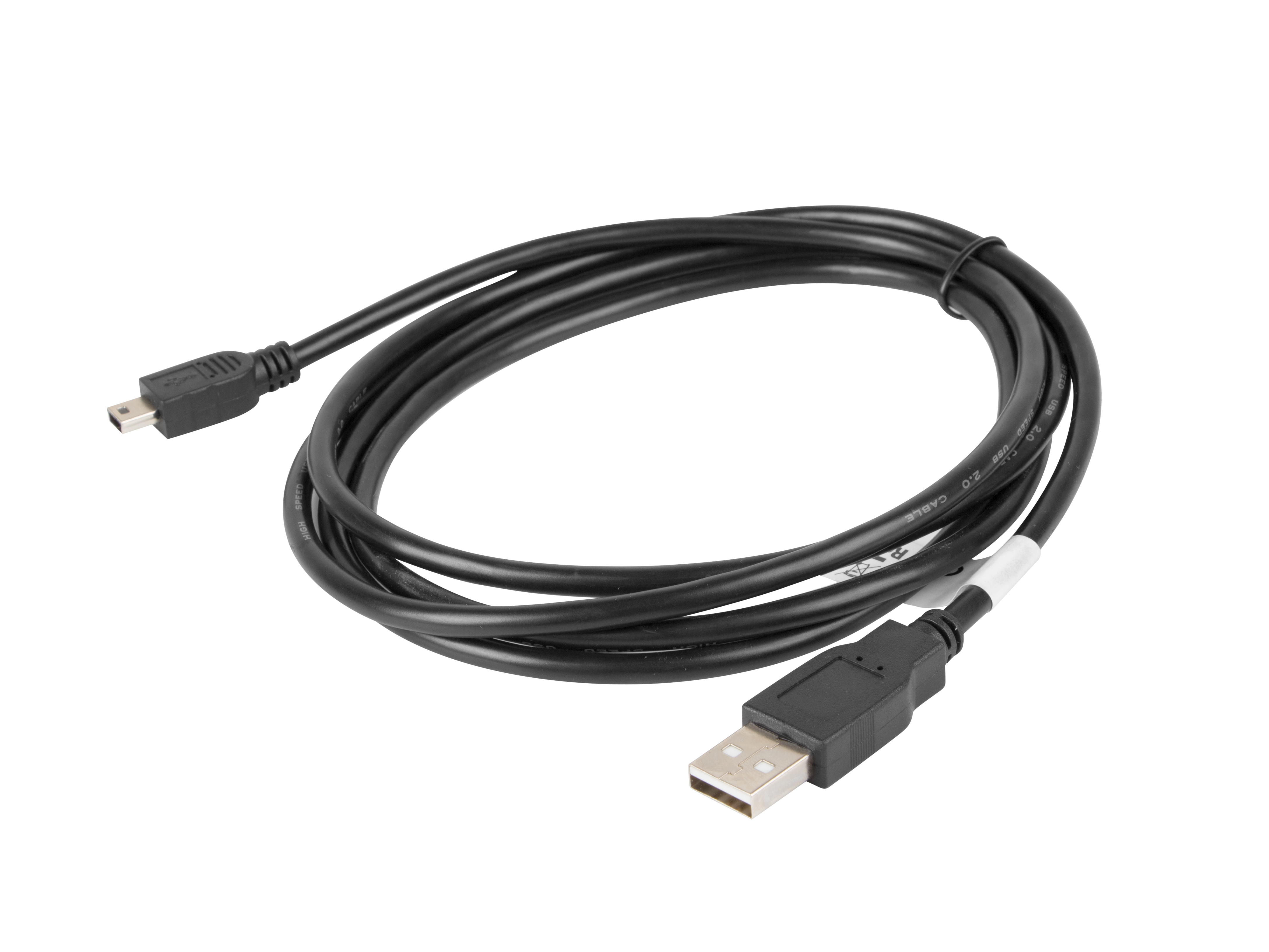 Lanberg CA-USBK-10CC-0018-BK USB cable USB 2.0 1.8 m Mini-USB A USB A 0.48 Gbit/s Black