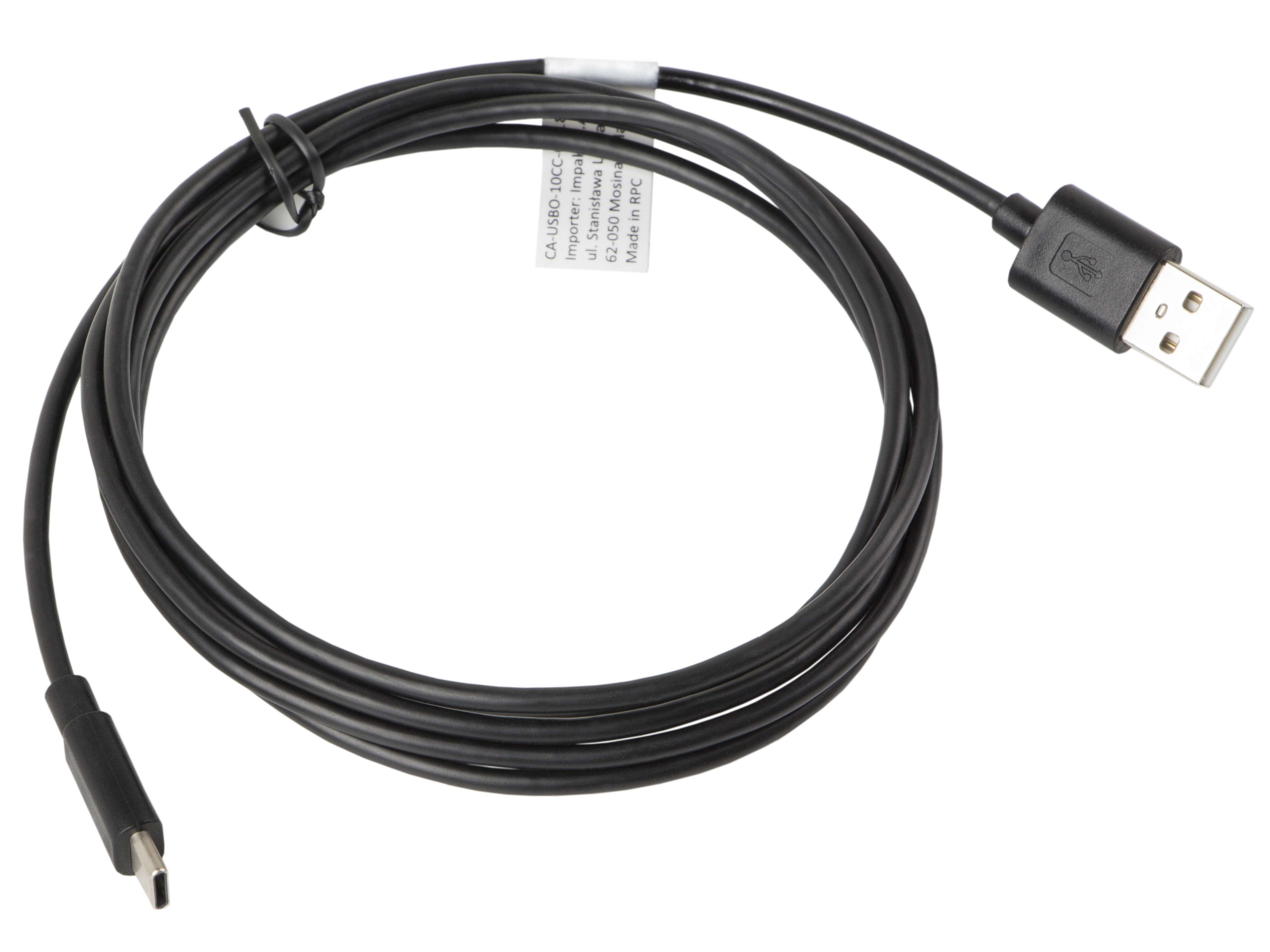 Lanberg CA-USBO-10CC-0018-BK USB cable USB 2.0 1.8 m USB A USB C 0.48 Gbit/s Black
