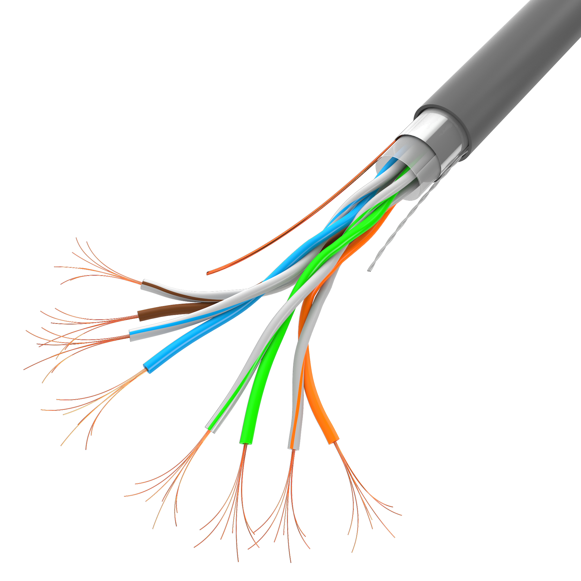 Lanberg LCF5-11CC-0305-S networking cable Grey 305 m Cat5e F/UTP (FTP)