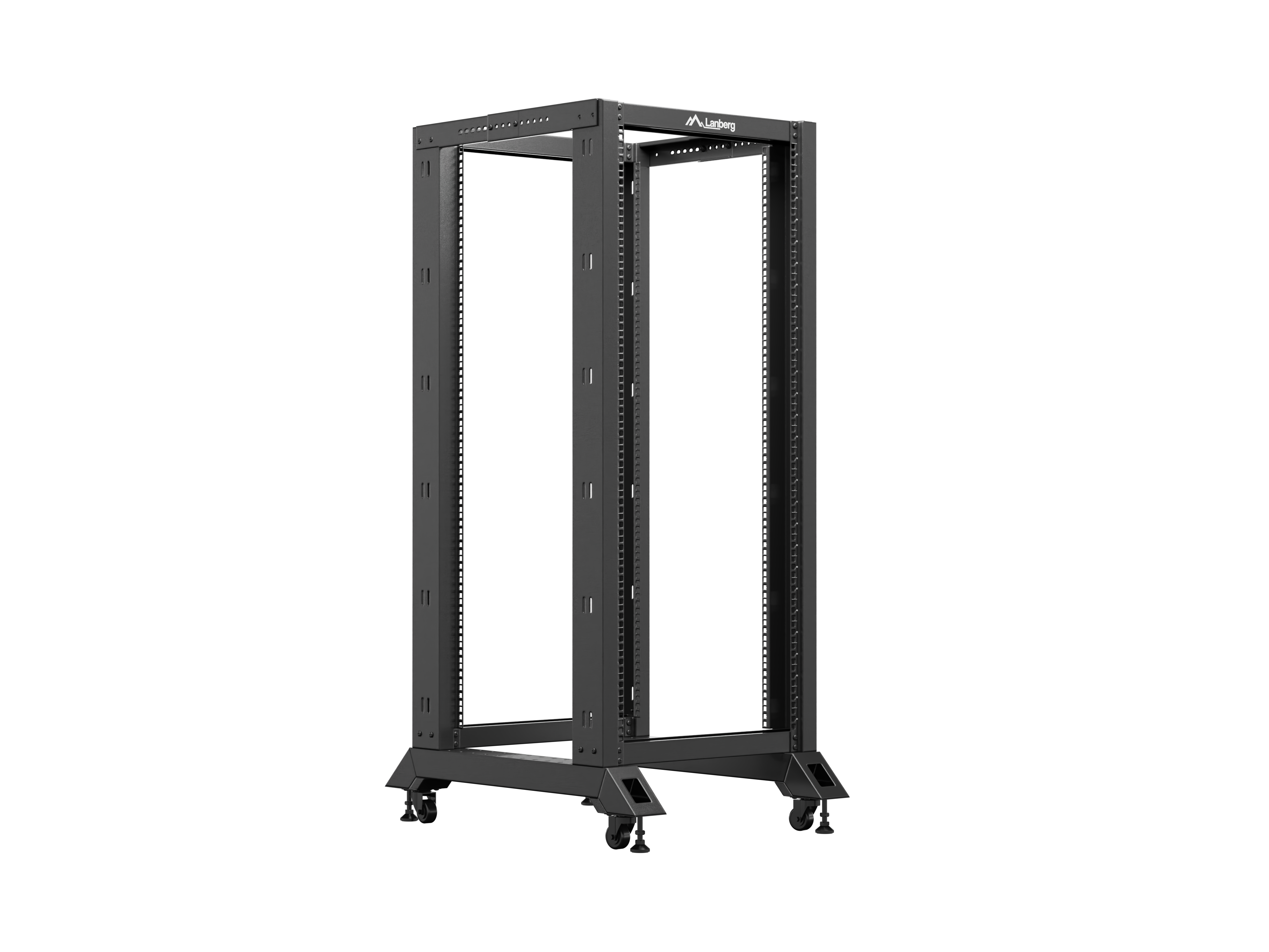 LANBERG RACK STAND 27U 600X800 (BLACK RAL9004)