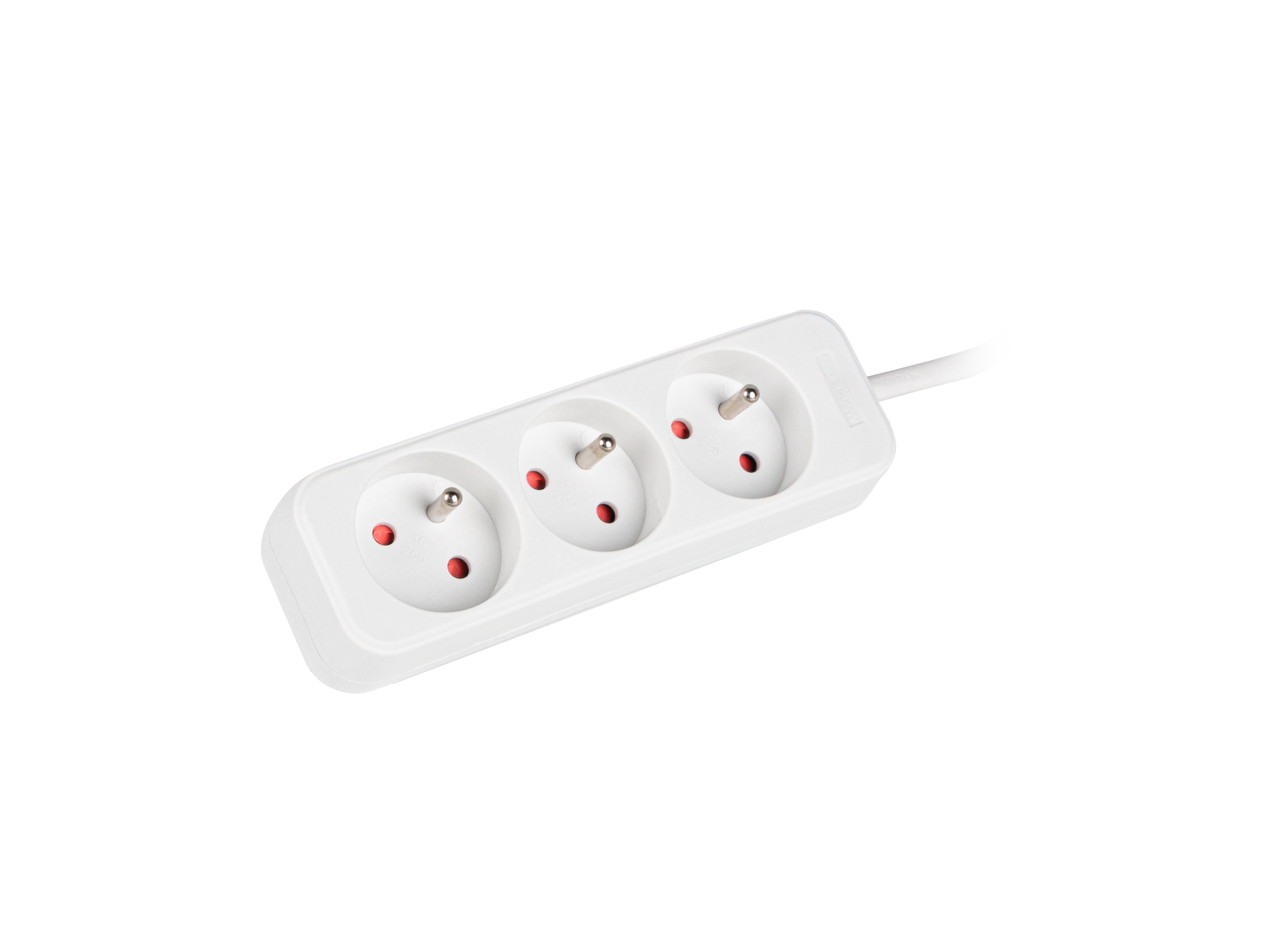LANBERG POWER STRIP 1.5M BLACK 3X 230V PL