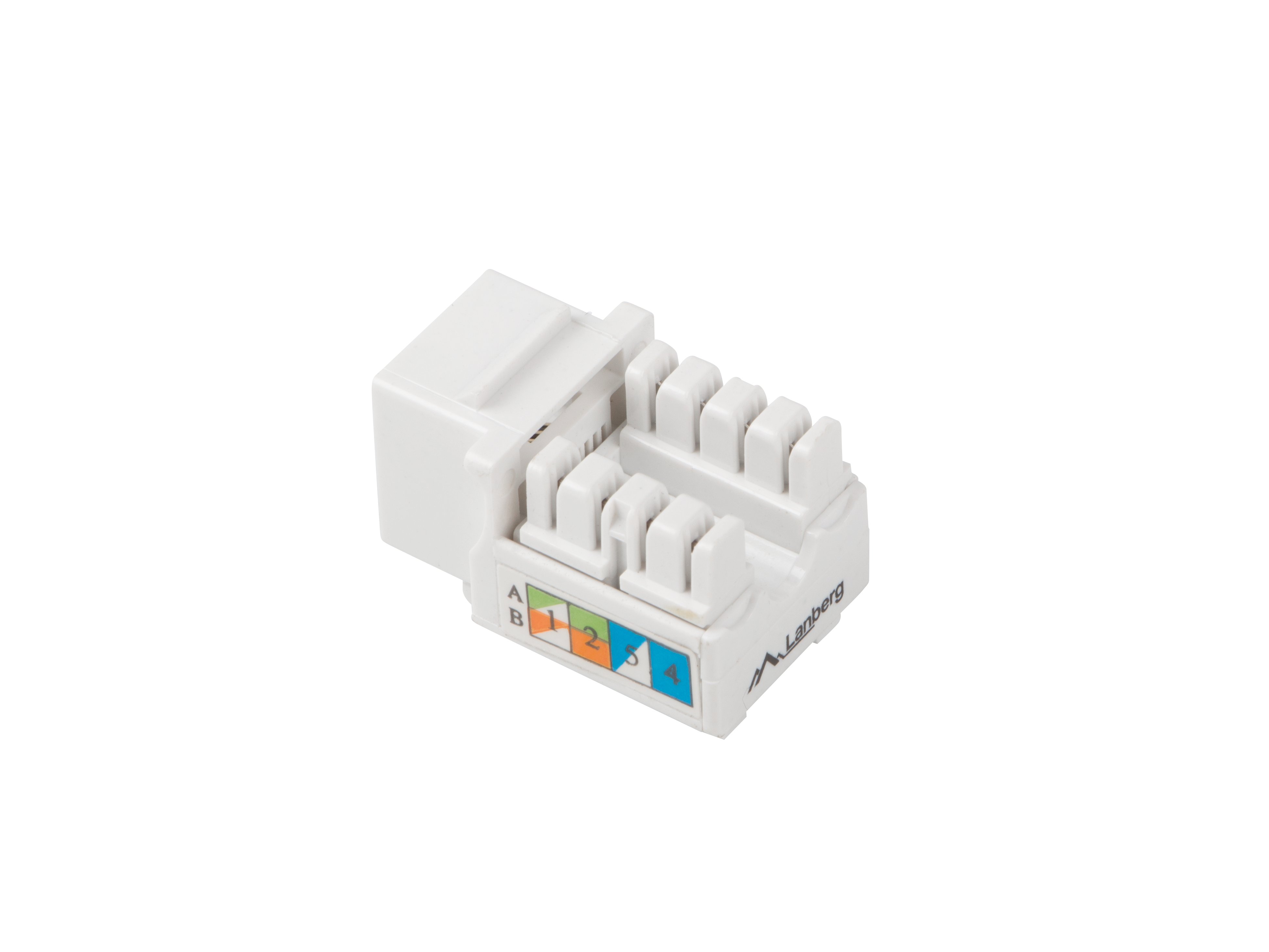 Lanberg RJ45 Keystone Module CAT6 UTP 90 Degree