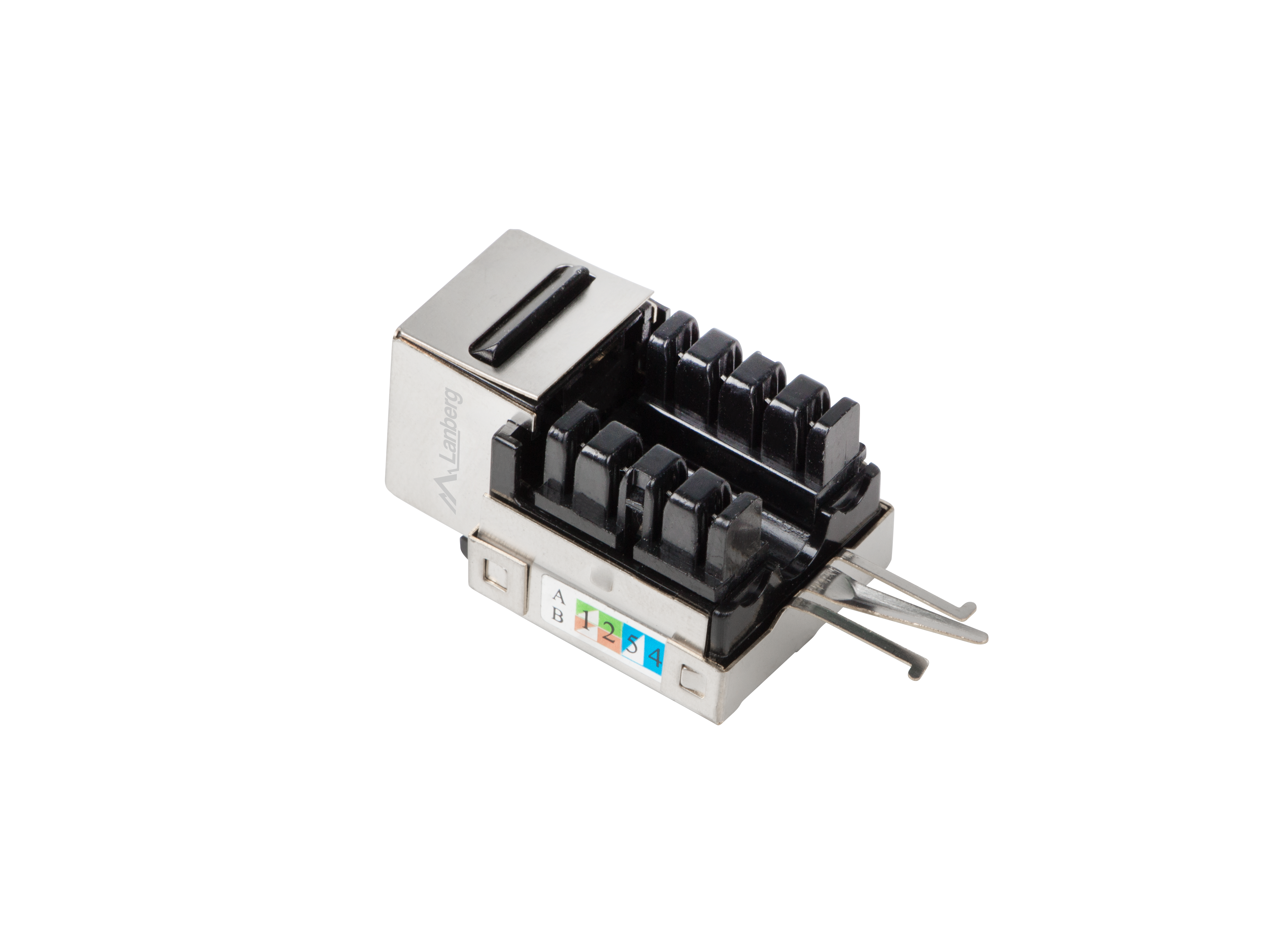 KEYSTONE MODULE RJ45-LSA CAT.6 FTP 90° LANBERG