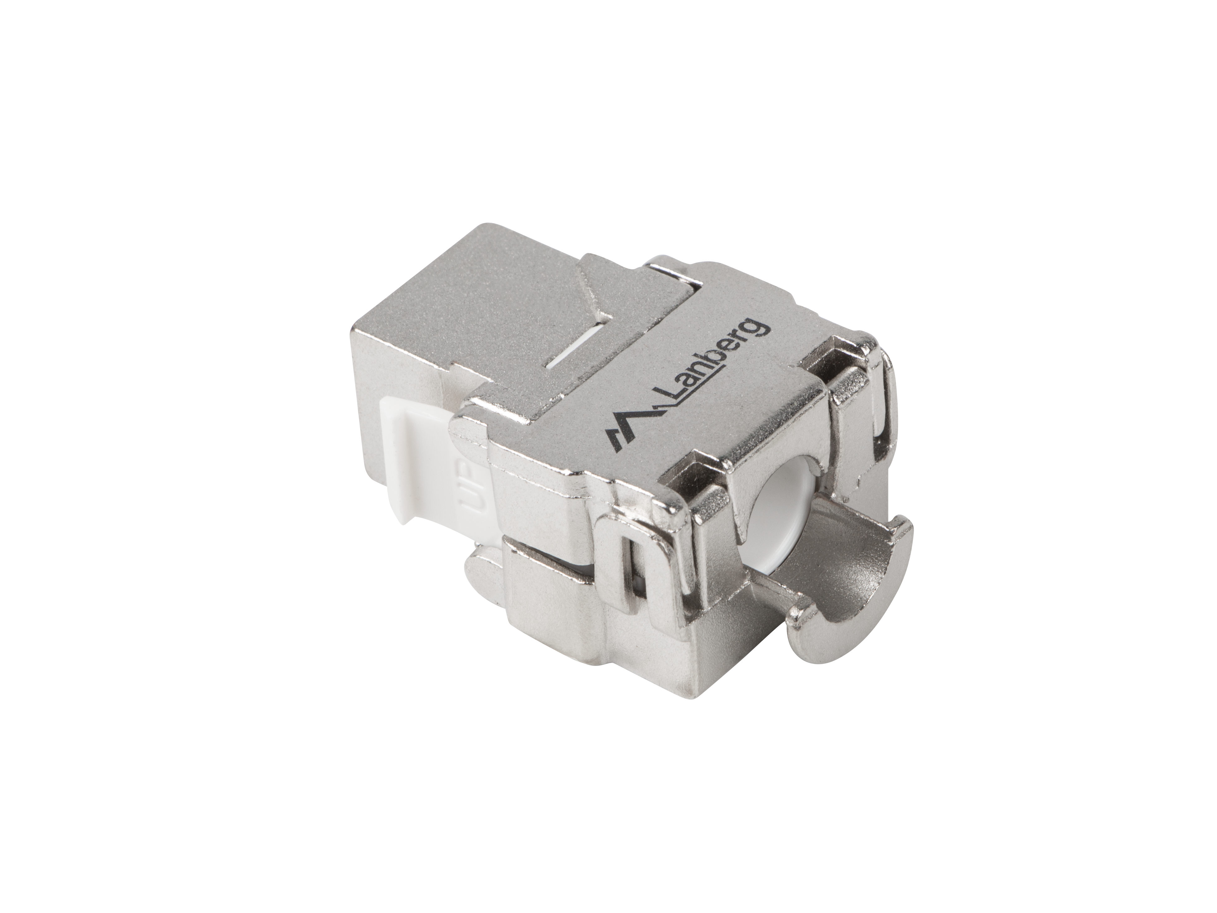 KEYSTONE MODULE TOOL-FREE RJ45-LSA CAT.6A FTP 180° LANBERG
