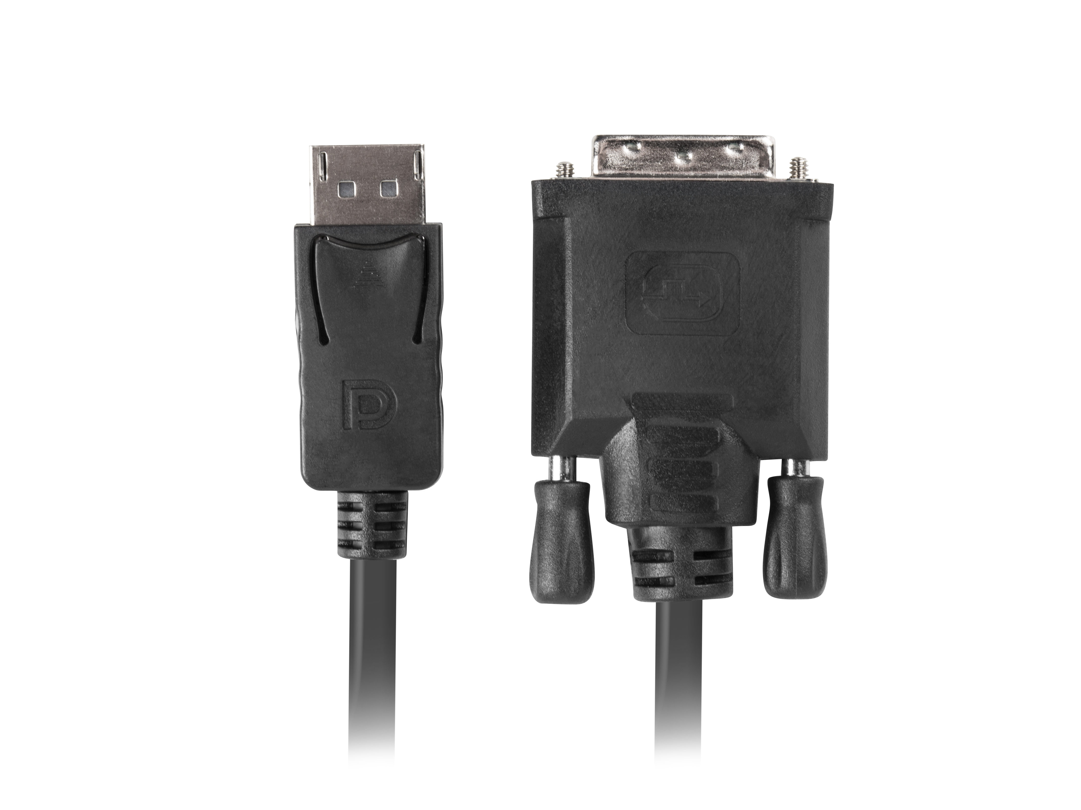 Lanberg CA-DPDV-10CU-0010-BK video cable adapter 1 m DisplayPort DVI-D Black
