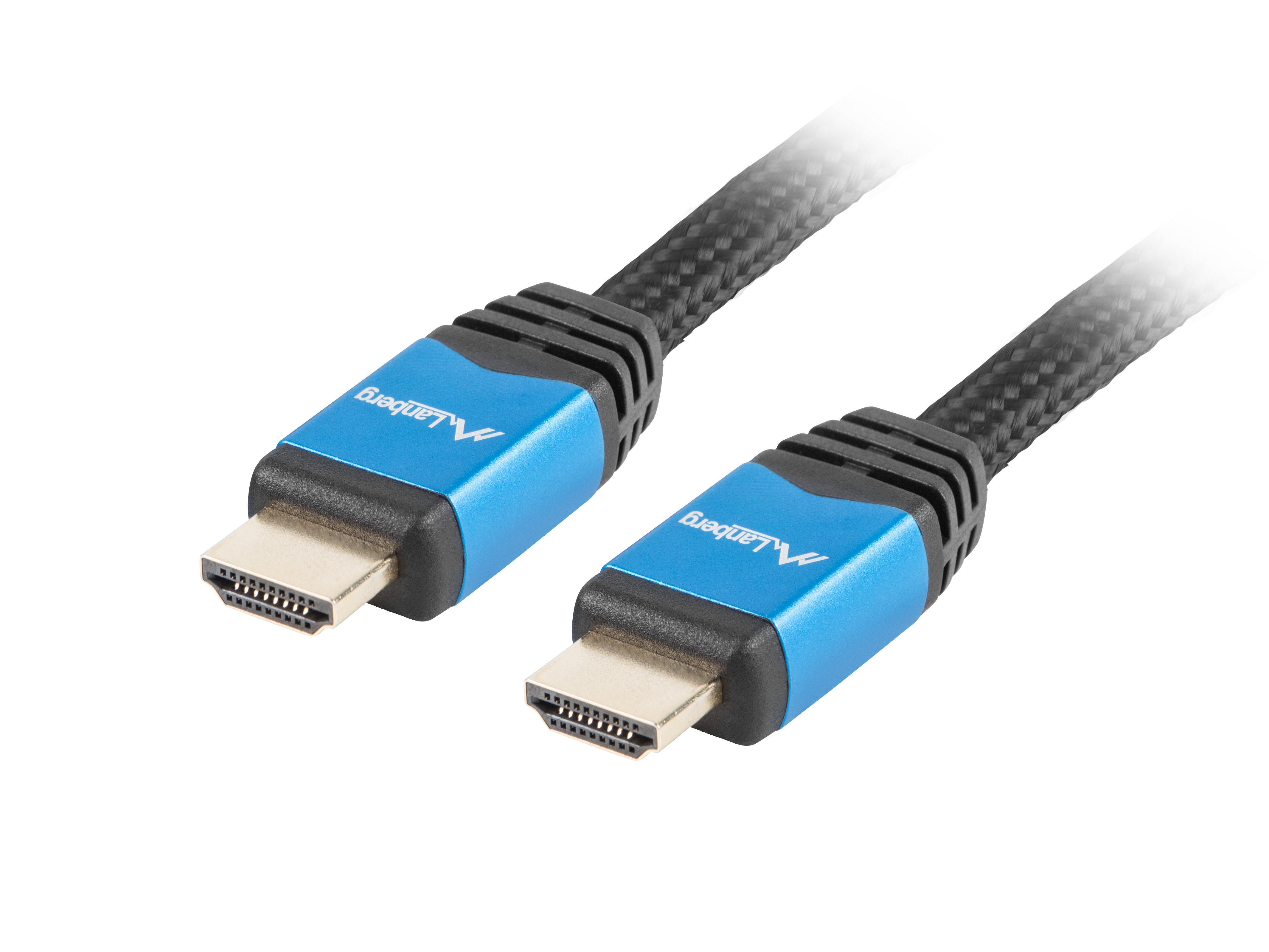 Lanberg HDMI Cable, 1m, HDMI Type A, Black