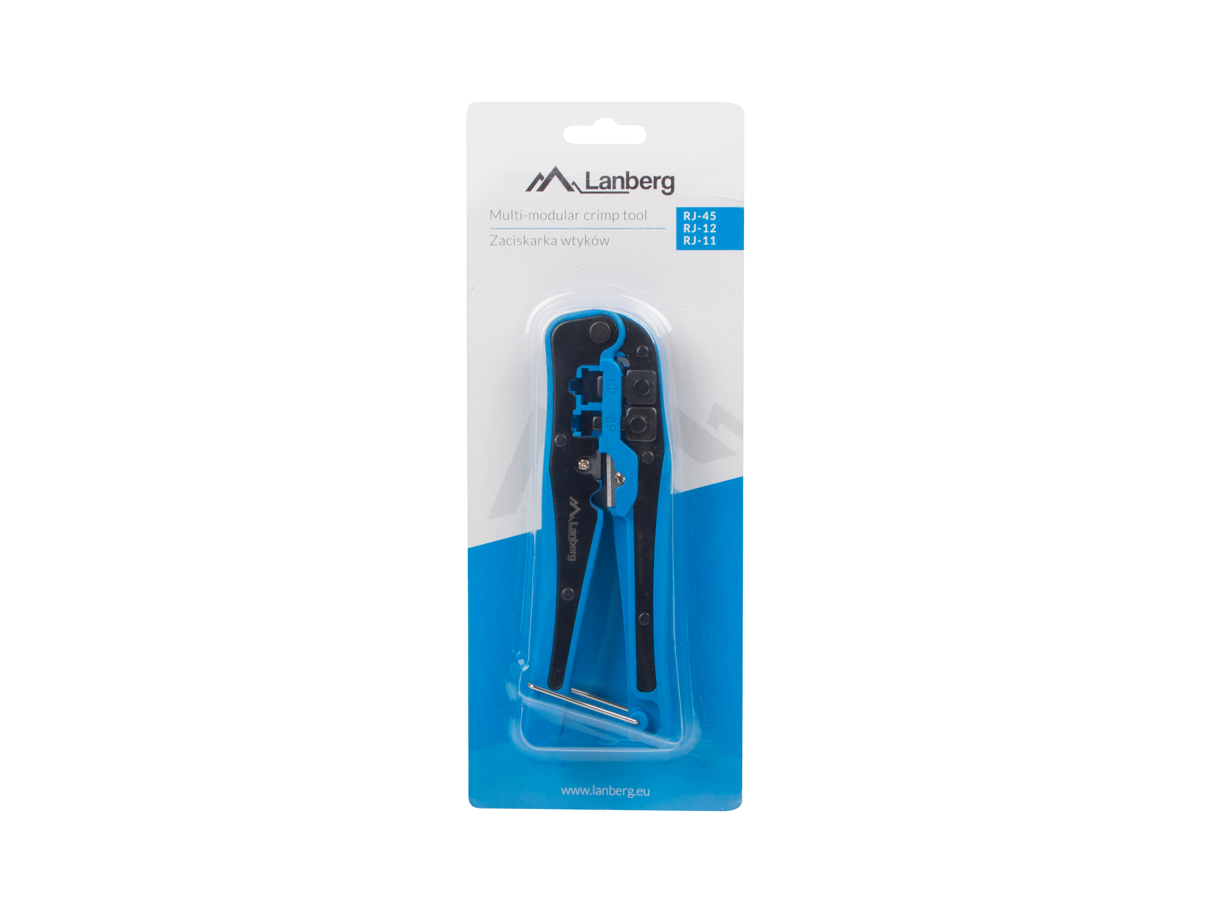 Lanberg NT-0202 RJ45 RJ12 RJ11 Crimping Tool