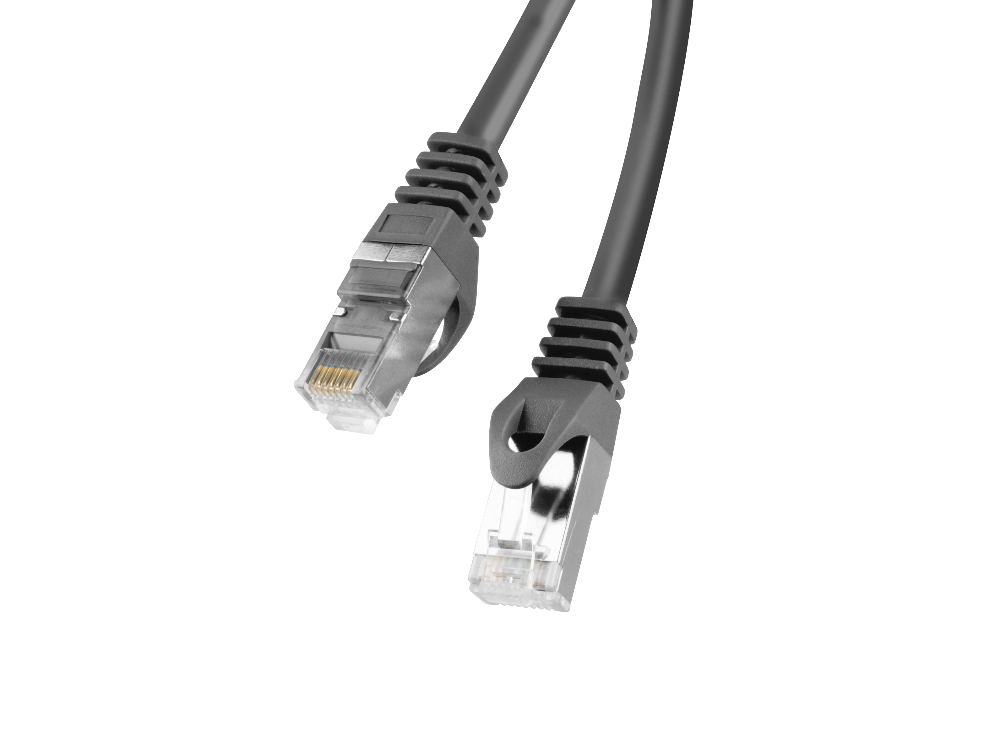 Lanberg PCF6-10CC-0500-BK networking cable Black 5 m Cat6 F/UTP (FTP)
