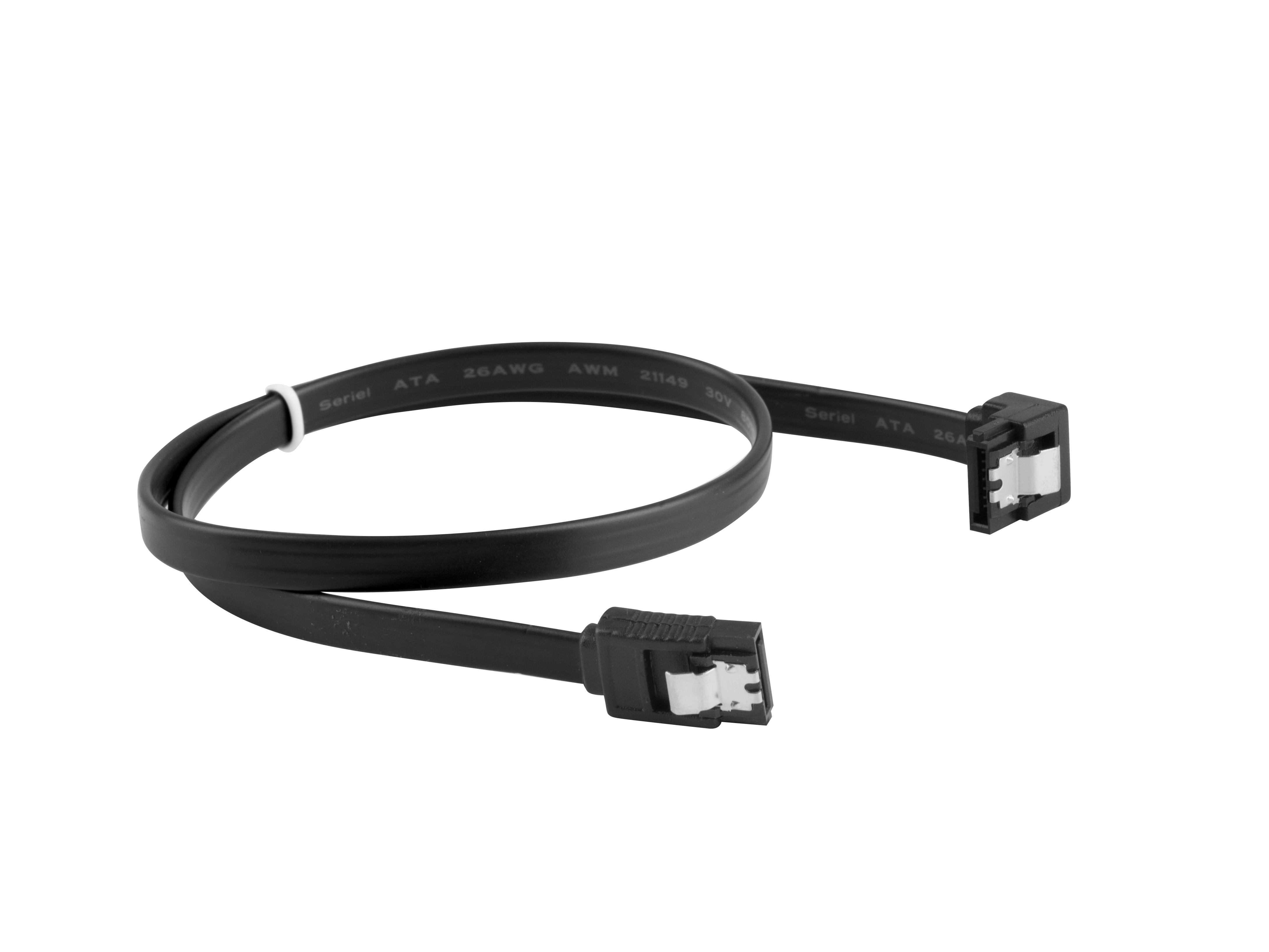 Lanberg CA-SASA-13CU-0050-BK SATA cable 0.5 m SATA 7-pin Black
