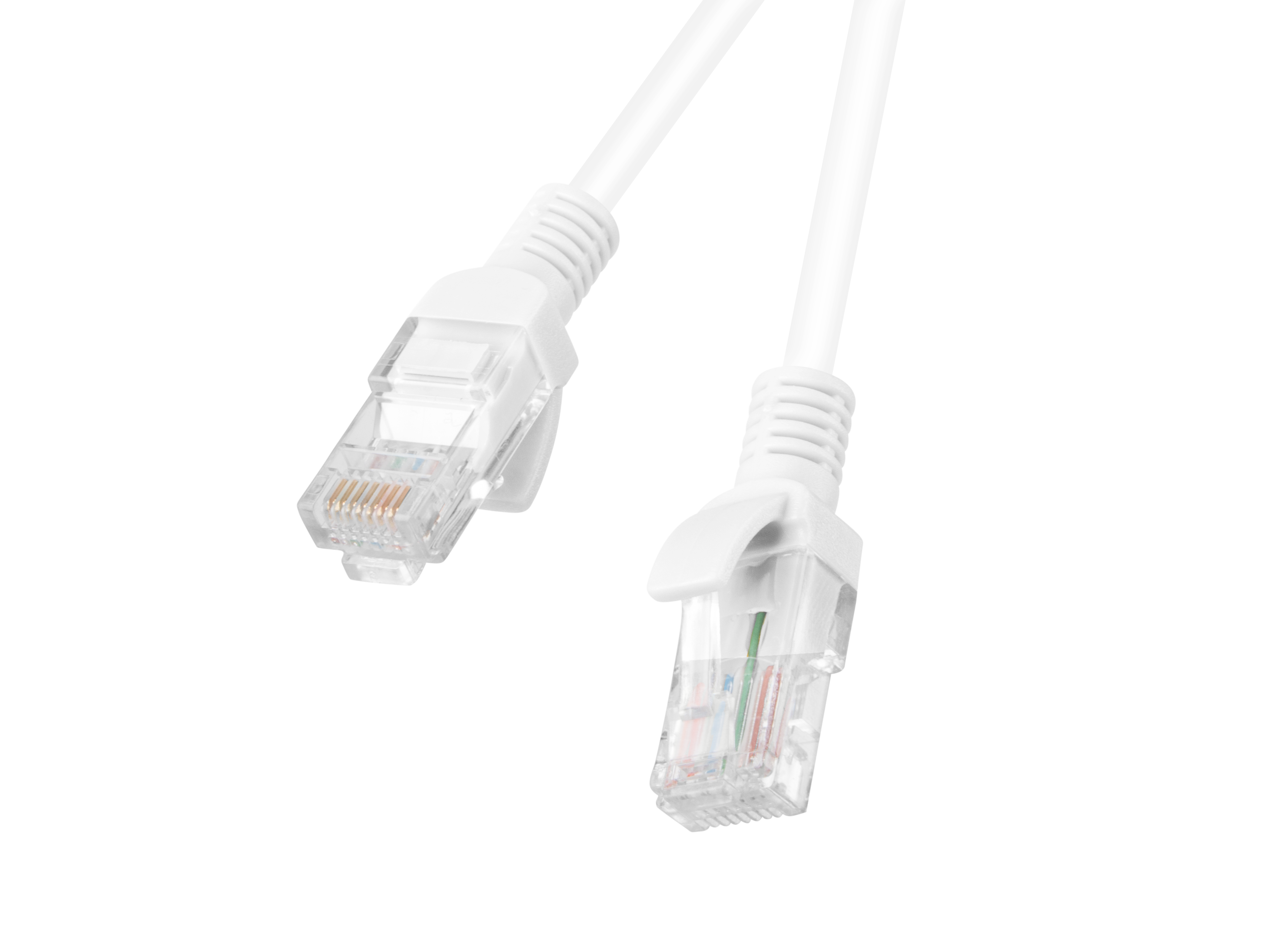 Lanberg PCU5-10CC-0300-W networking cable White 3 m Cat5e U/UTP (UTP)