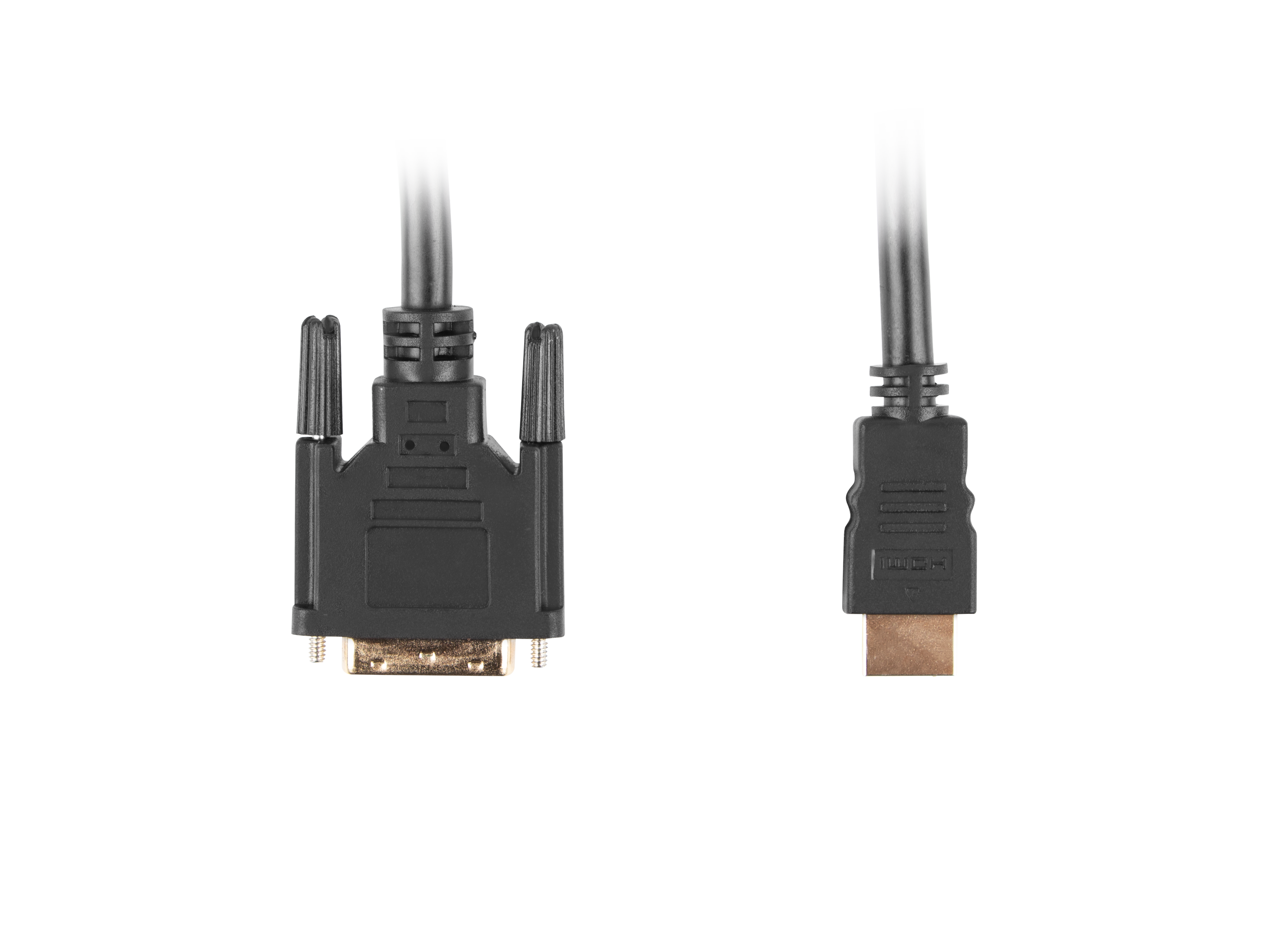 Lanberg CA-HDDV-10CC-0018-BK video cable adapter 1.8 m HDMI Type A (Standard) DVI-D Black
