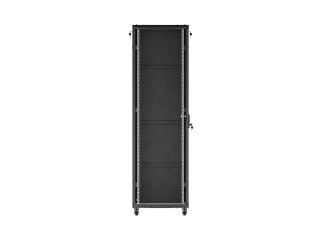 LANBERG 19" 42U 600x1000 freist. Glastür (FlatPack) sw (Speditionsversand)