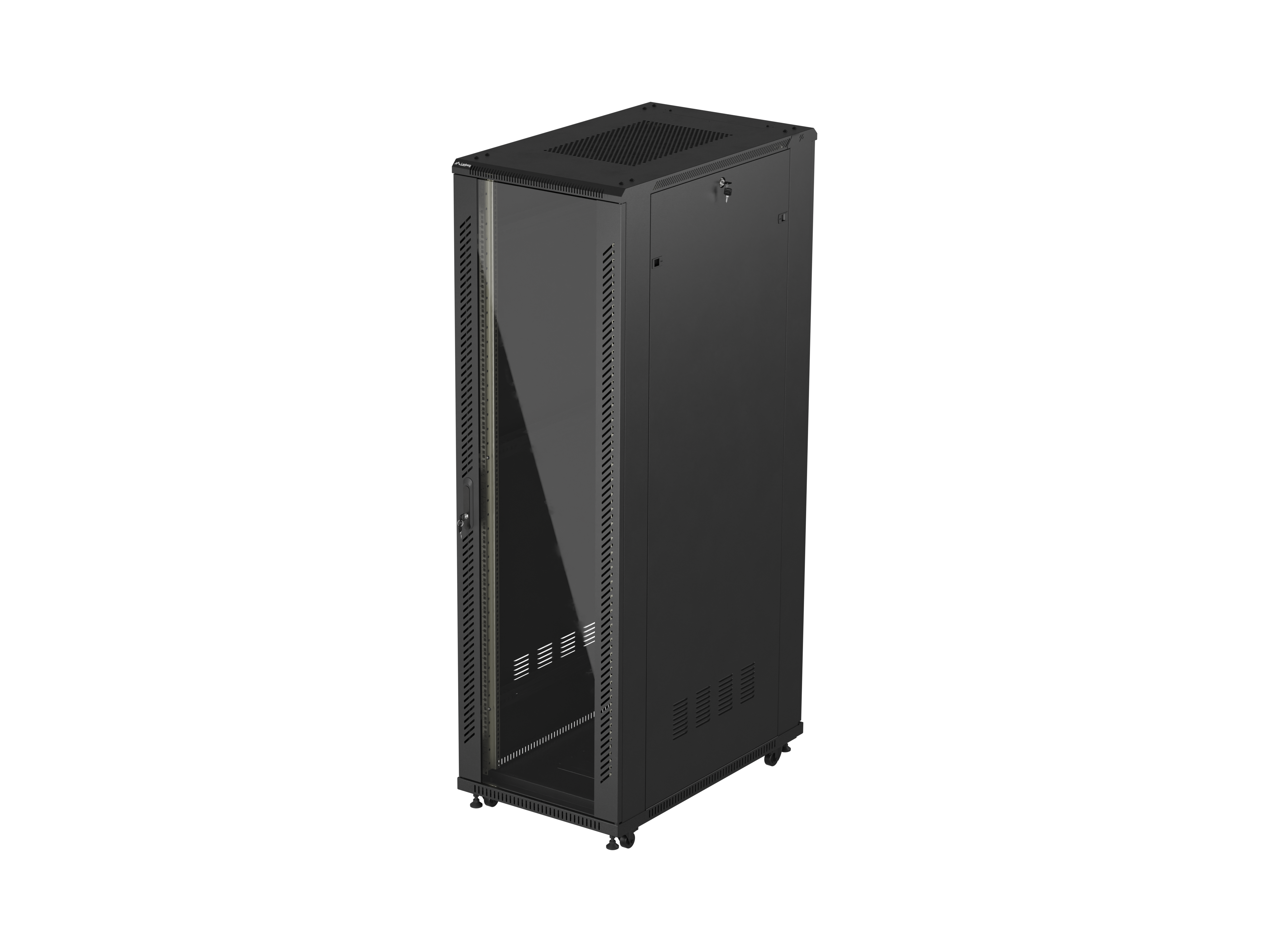LANBERG FREE STANDING 19" RACK CABINET 42U 600x1000 BLACK
