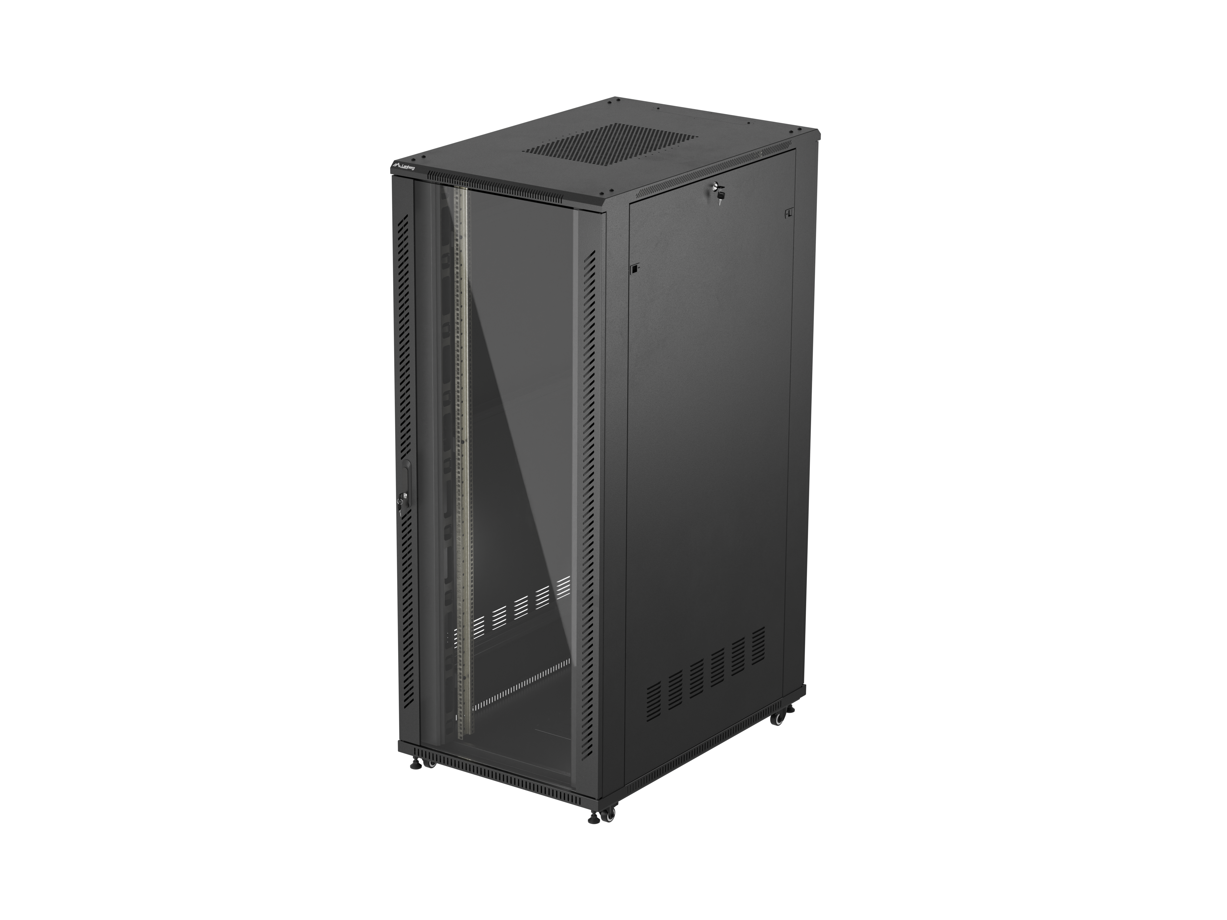 Lanberg 19" Standing Rack 42U 800x1200 Black FF01-8242-12B