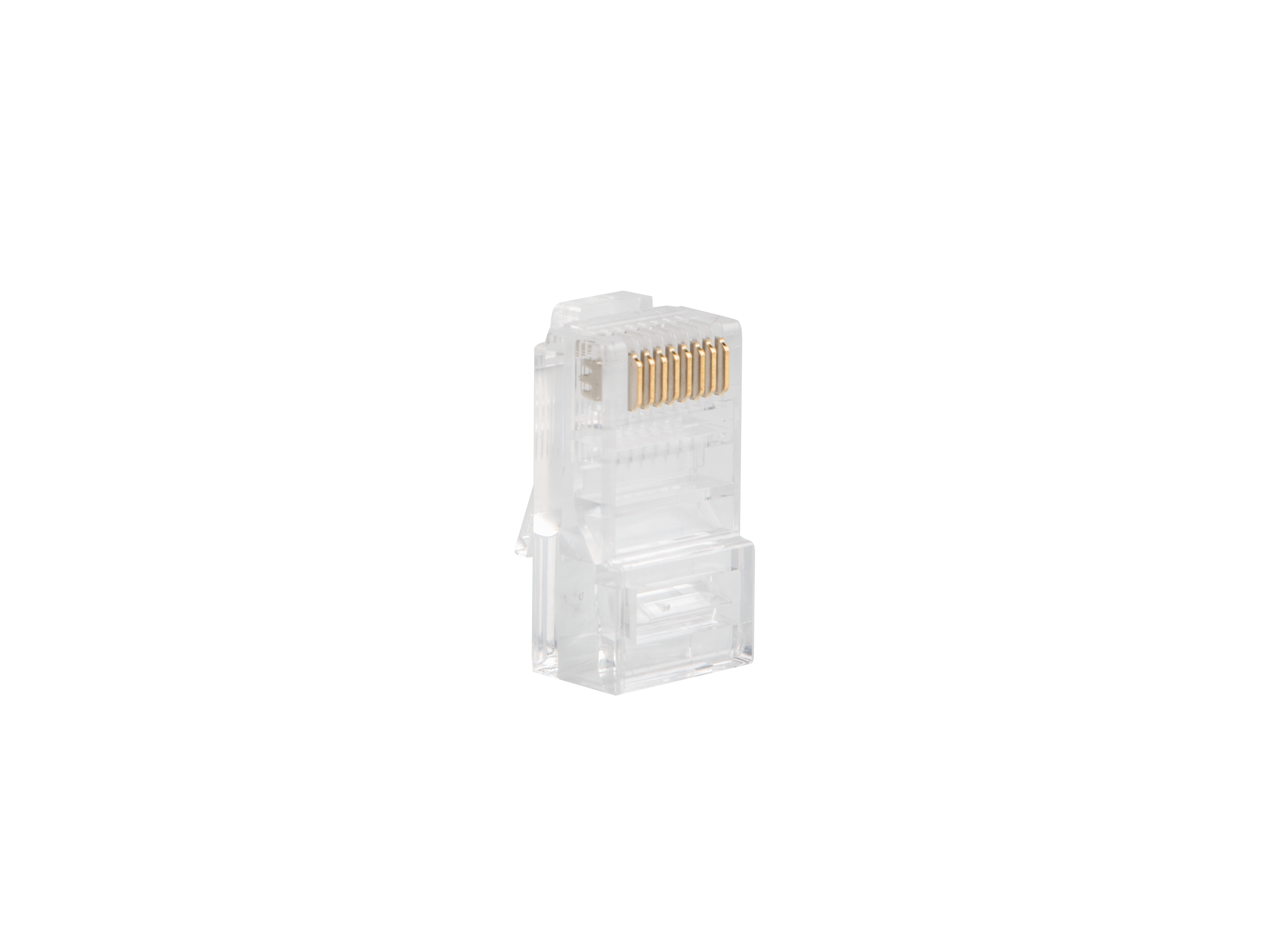 NETWORK PLUG RJ45 (8P8C) THROUGH-OUT LANBERG CAT.6 UTP (100 PCS)